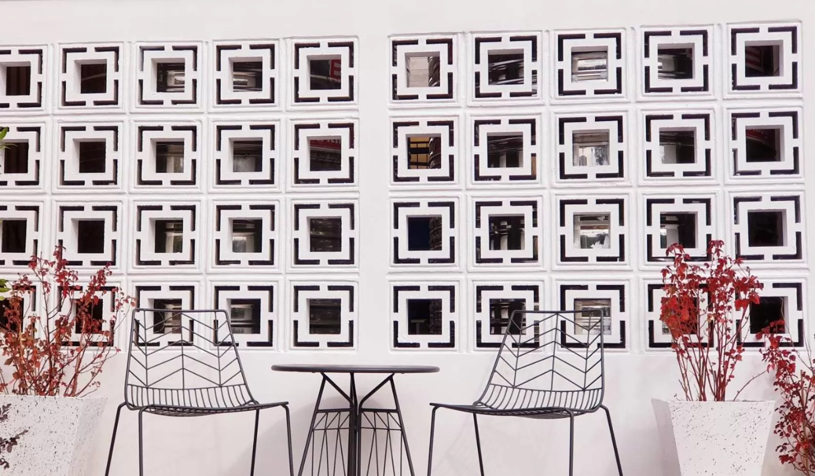 Seating area in USABAI Riverside Boutique Hotel