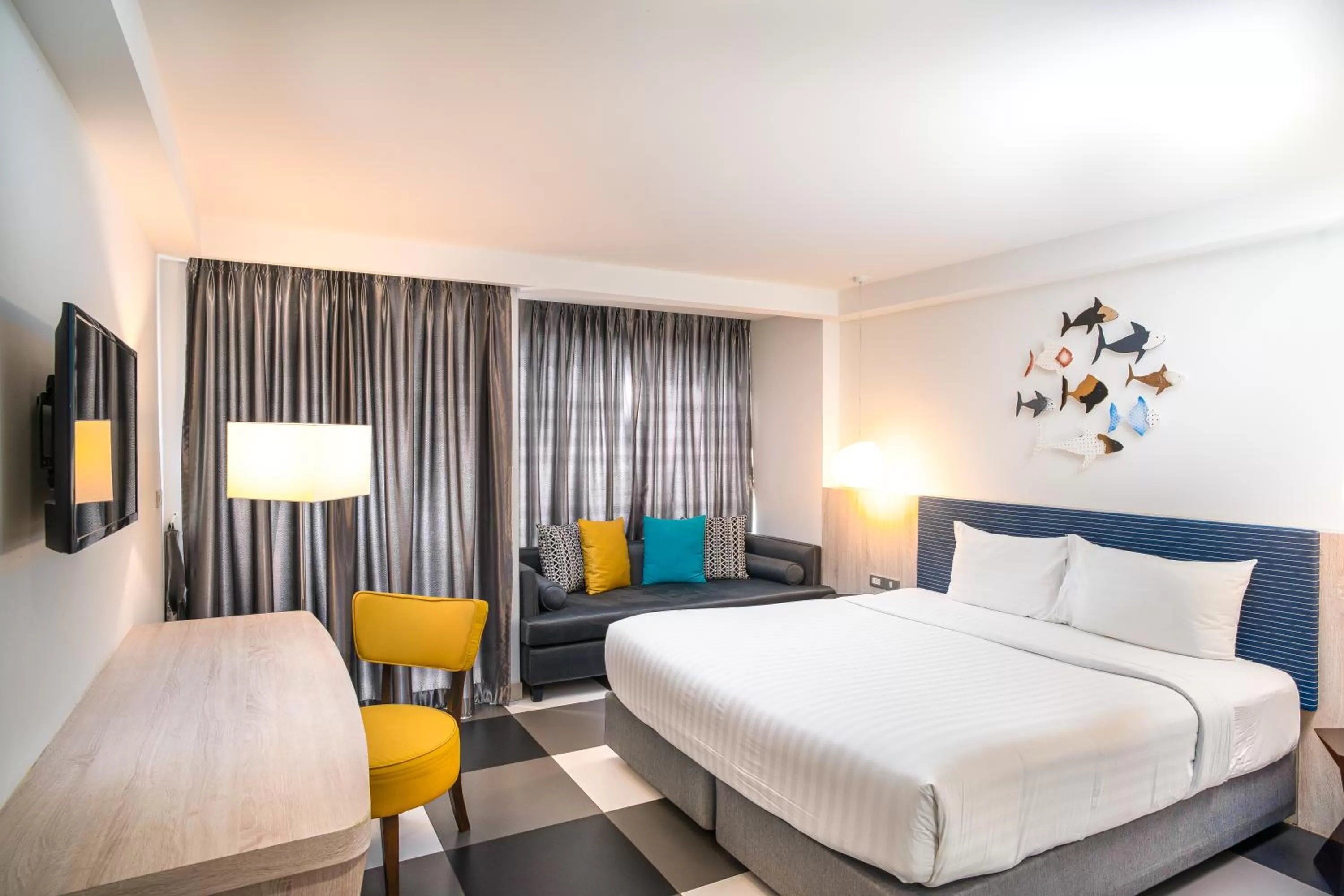 Bedroom, Bed in Krabi SeaBass Hotel