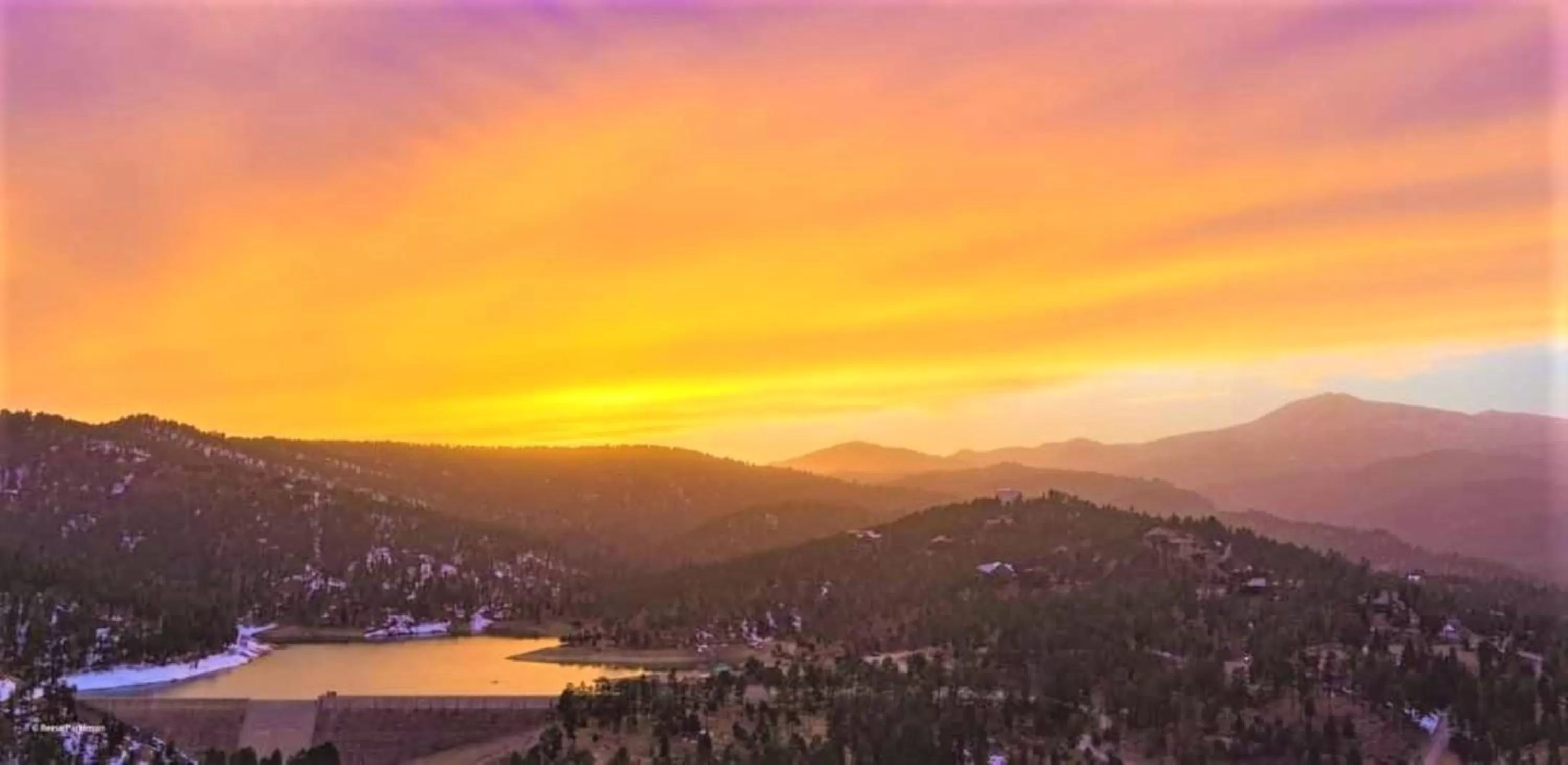 Sunrise in High Sierra Condominiums