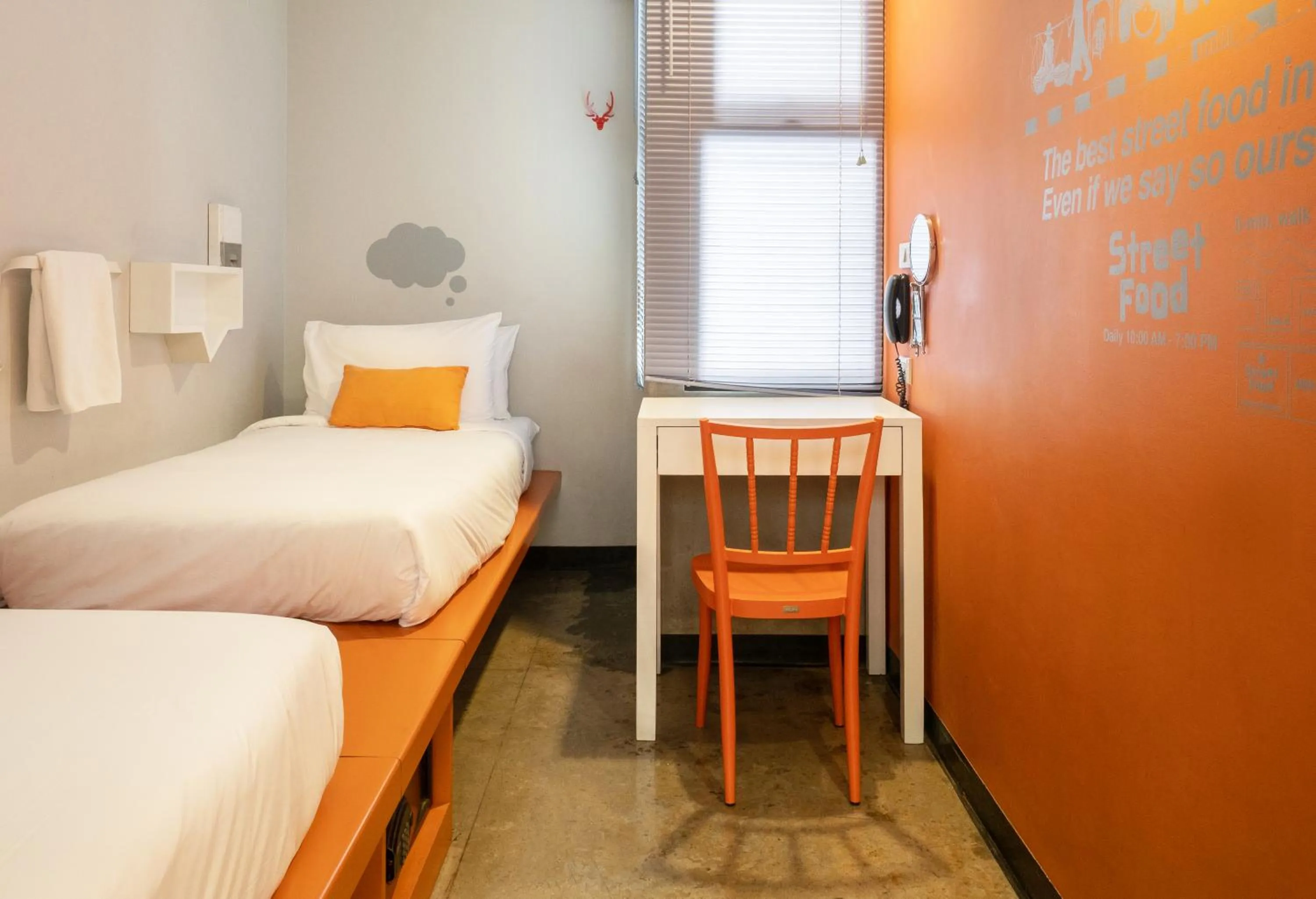 Photo of the whole room, Bed in Lub d Bangkok Siam - Opposite MBK & Next to Skytrain - Perfect for shopping lovers!