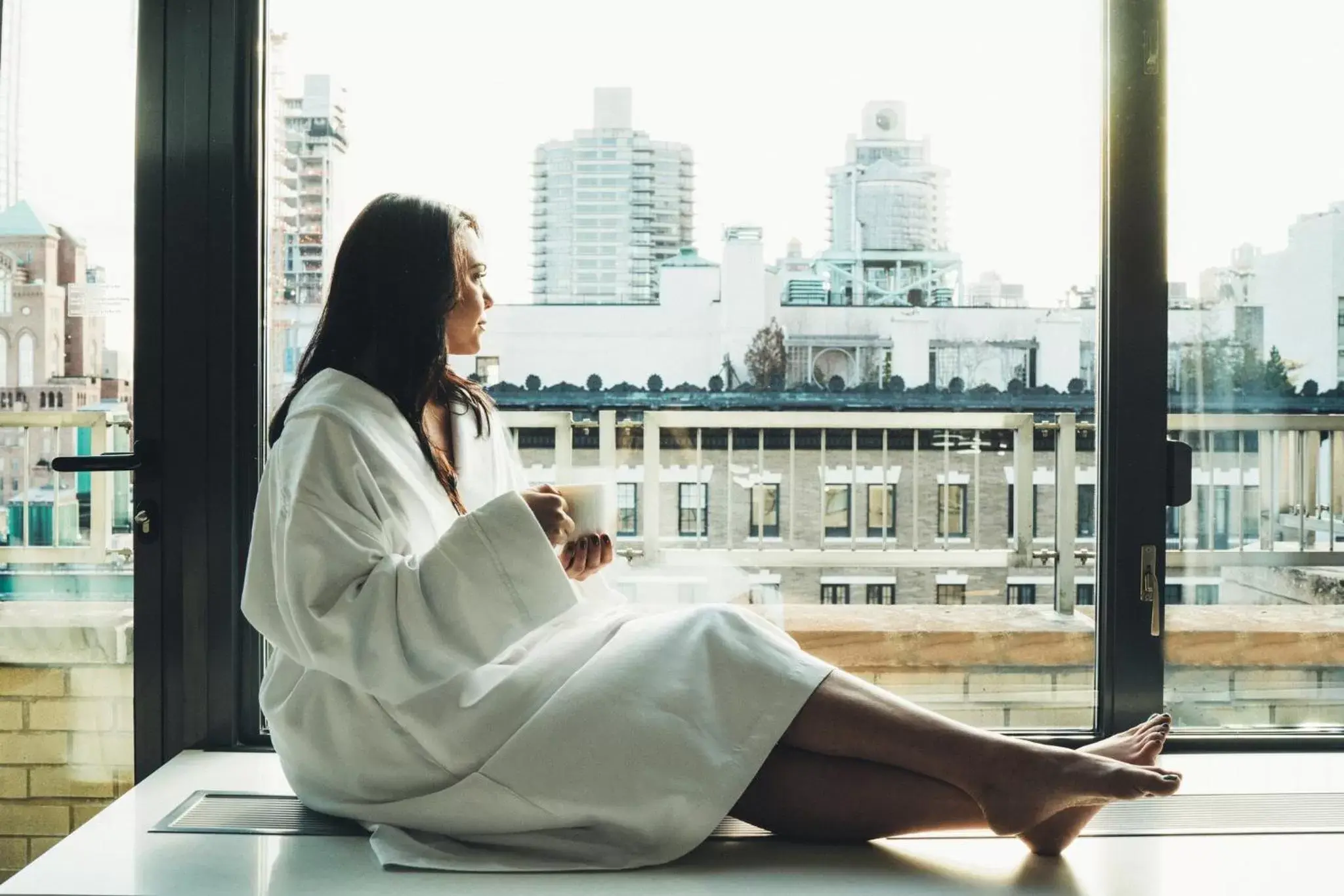 City view in Loews Regency New York Hotel City view in Loews Regency New York Hotel