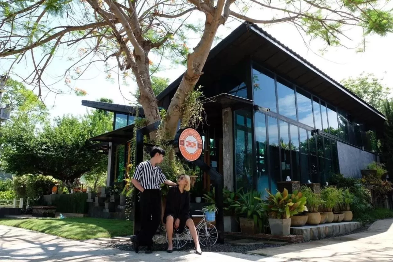 Property building in Family House Zen Boutique Resort