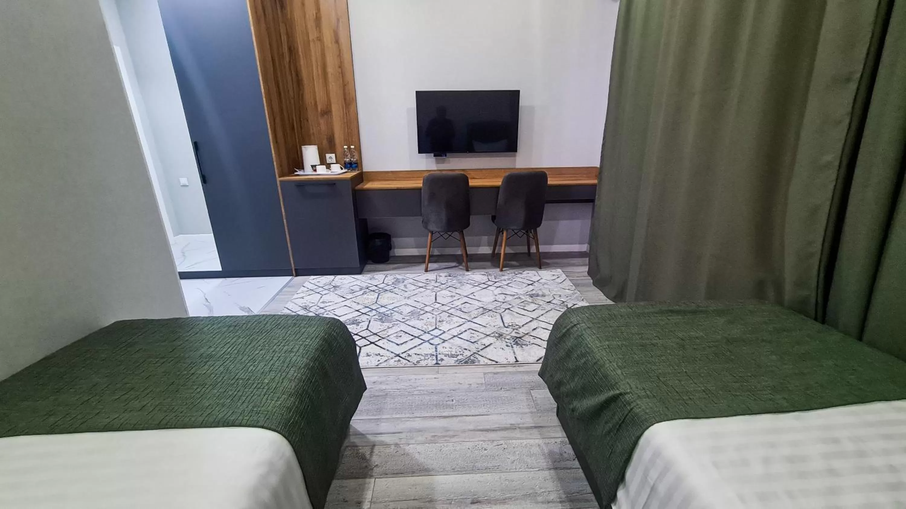 Property building, Bed in Dosman Hotel Bishkek