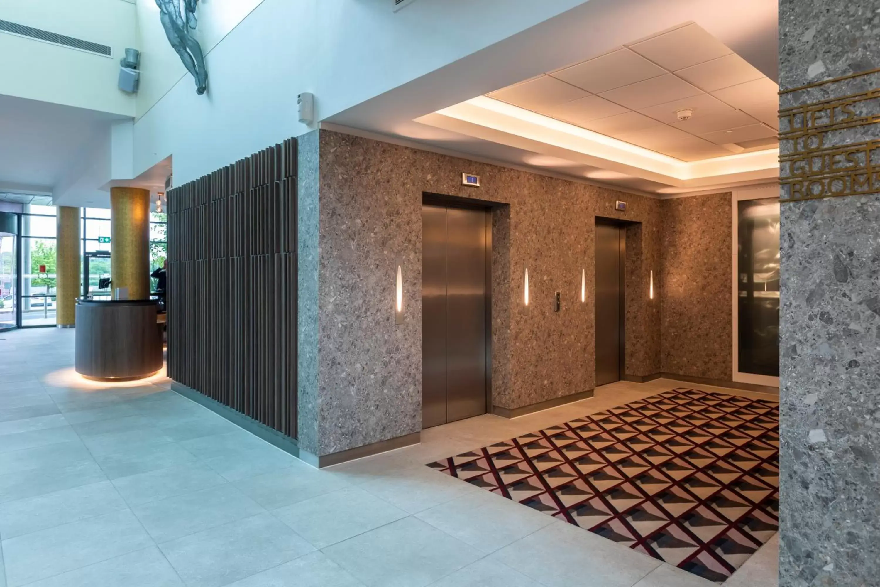 Lobby or reception, Lobby/Reception in Crowne Plaza Birmingham NEC, an IHG Hotel