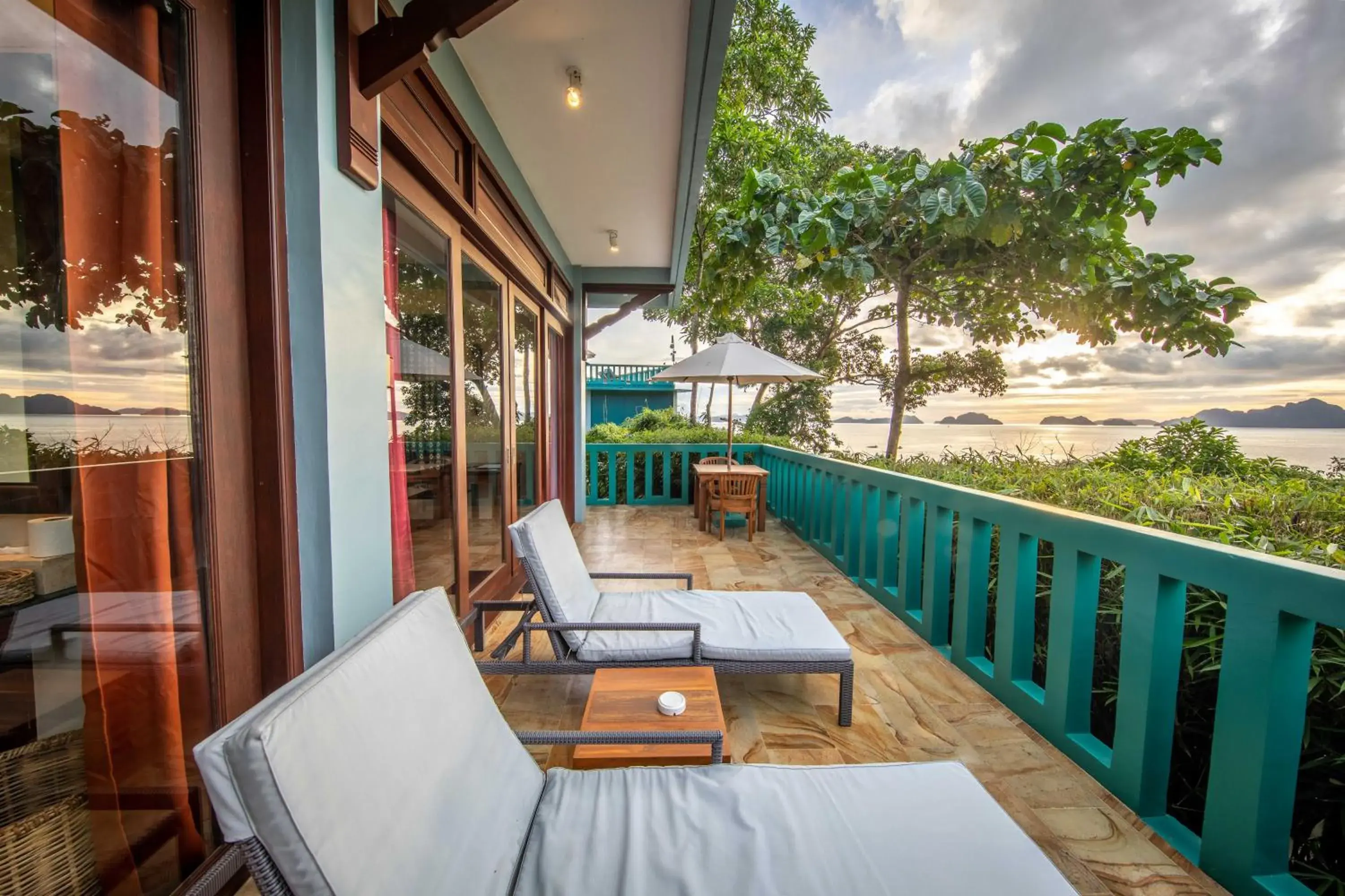 Patio, Balcony/Terrace in Karuna El Nido Villas