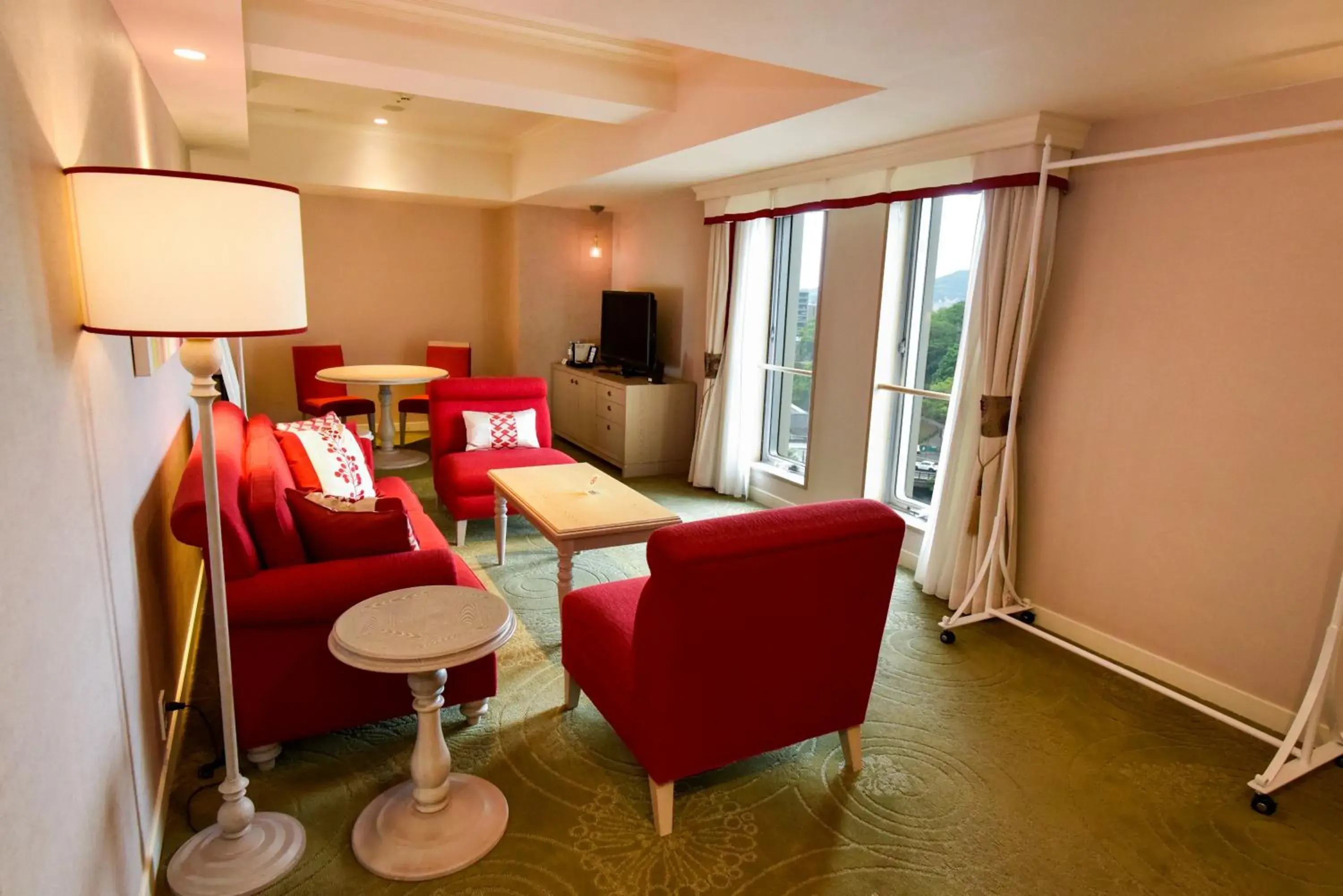 Seating Area in Kumamoto Hotel Castle