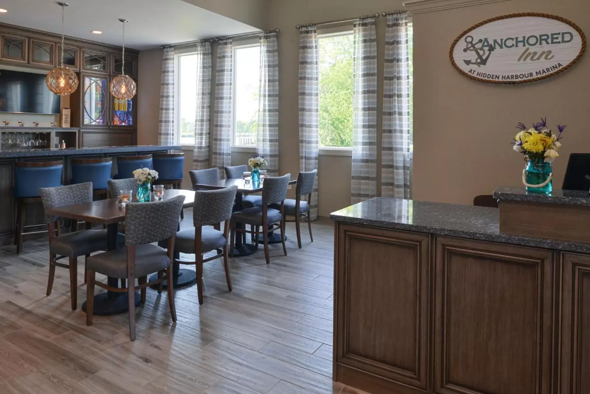 Restaurant/places to eat in Anchored Inn at Hidden Harbor Restaurant/places to eat in Anchored Inn at Hidden Harbor