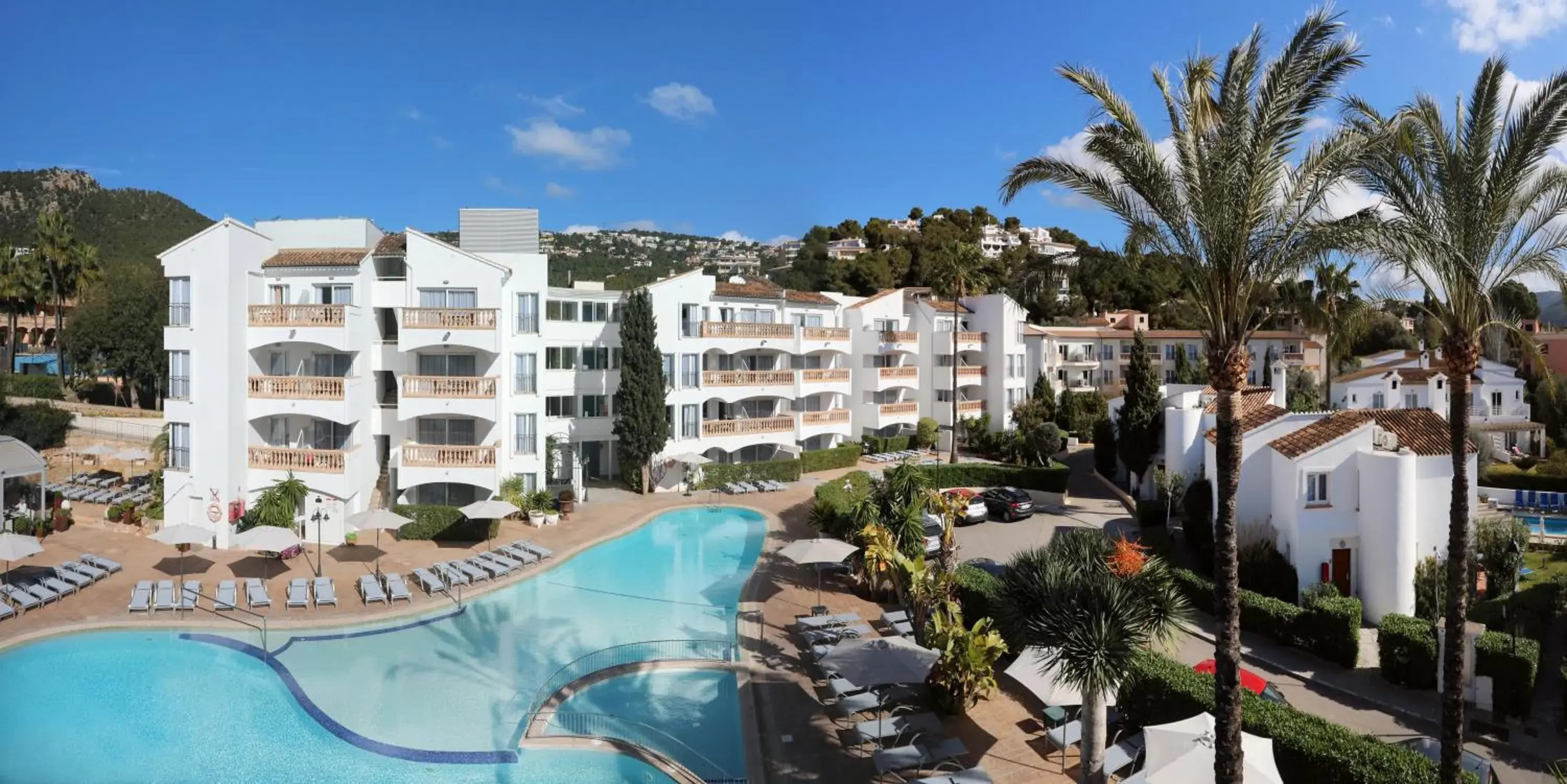 Pool View in Hotel La Pergola Mallorca