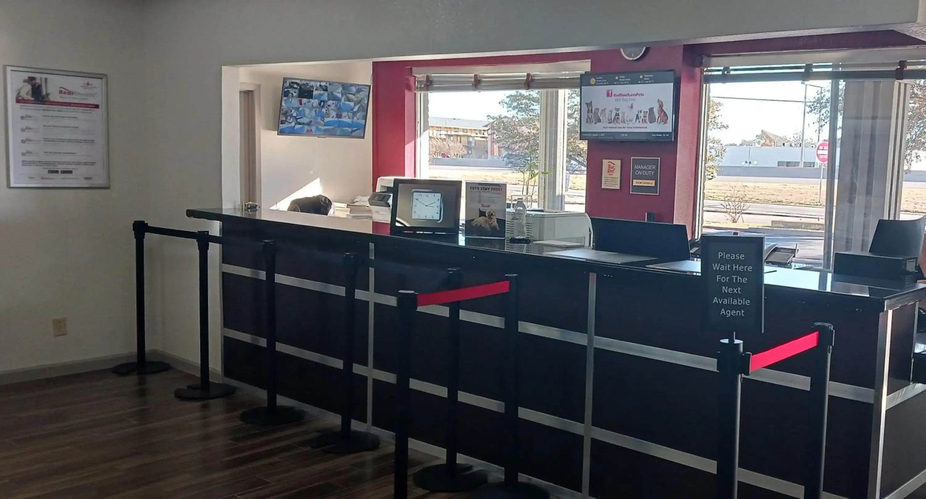 Lobby or reception in Red Roof Inn Fort Worth West