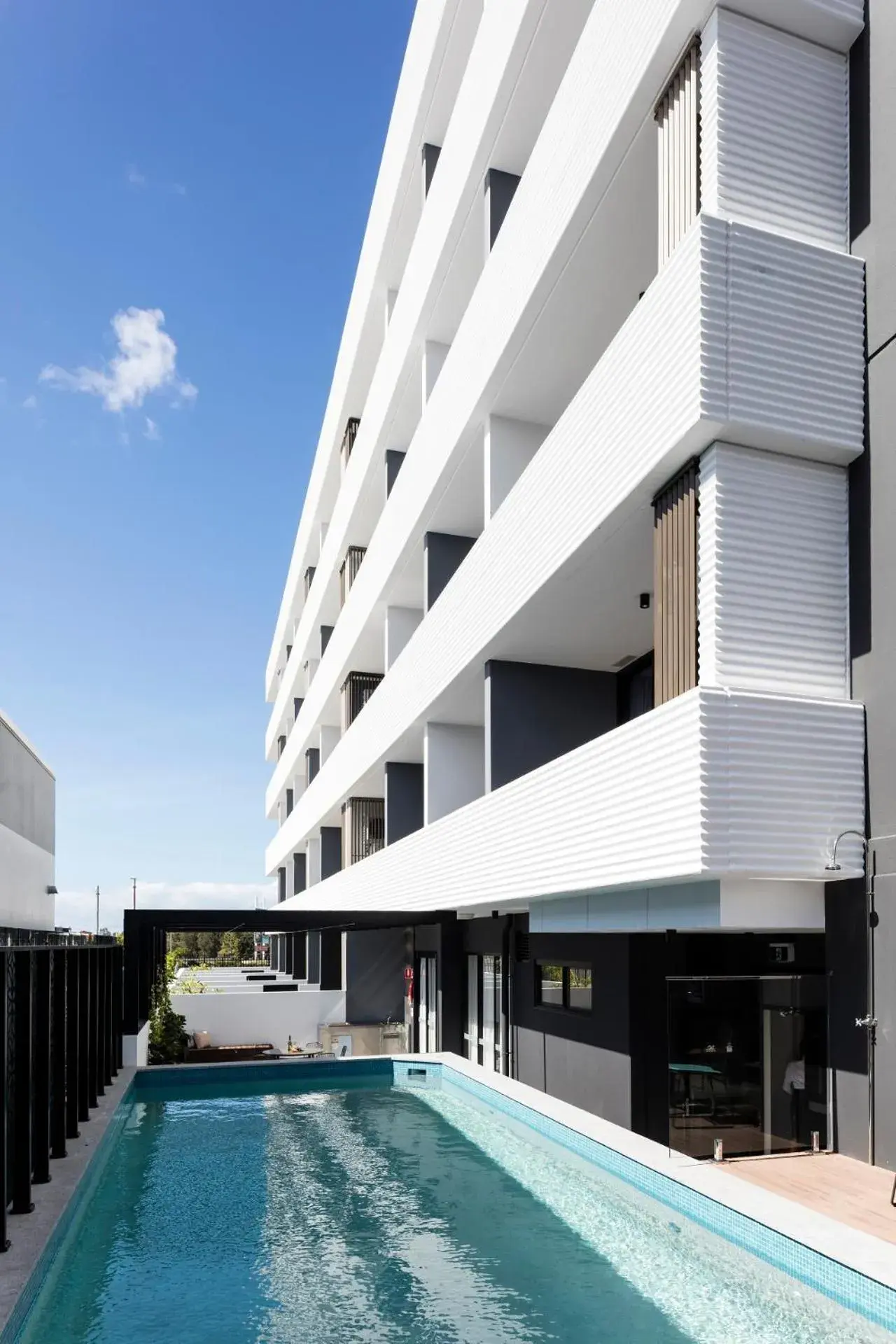 Property building, Swimming Pool in Quest Robina