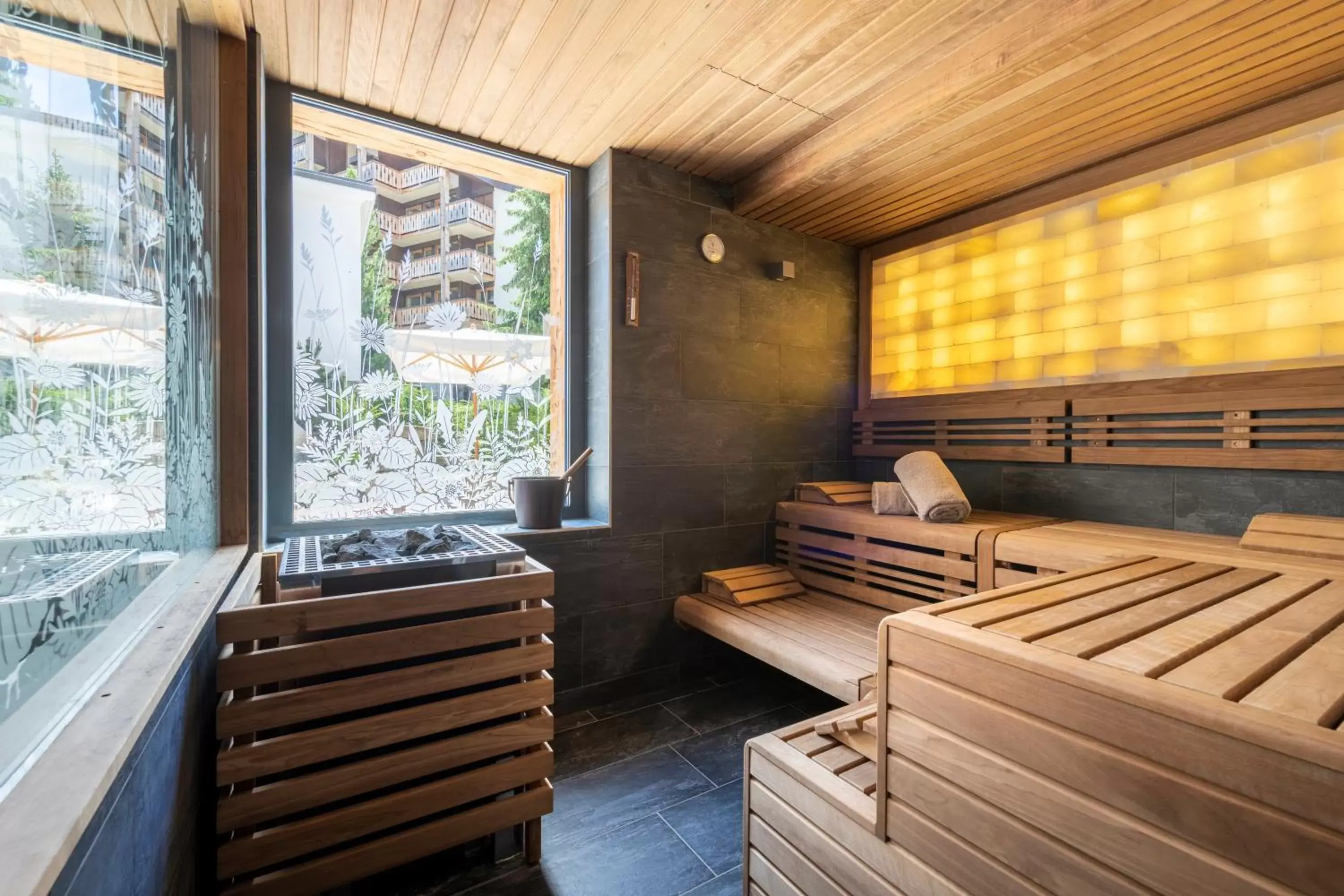 Sauna, Bed in Hôtel de Verbier SUP Sauna, Bed in Hôtel de Verbier SUP