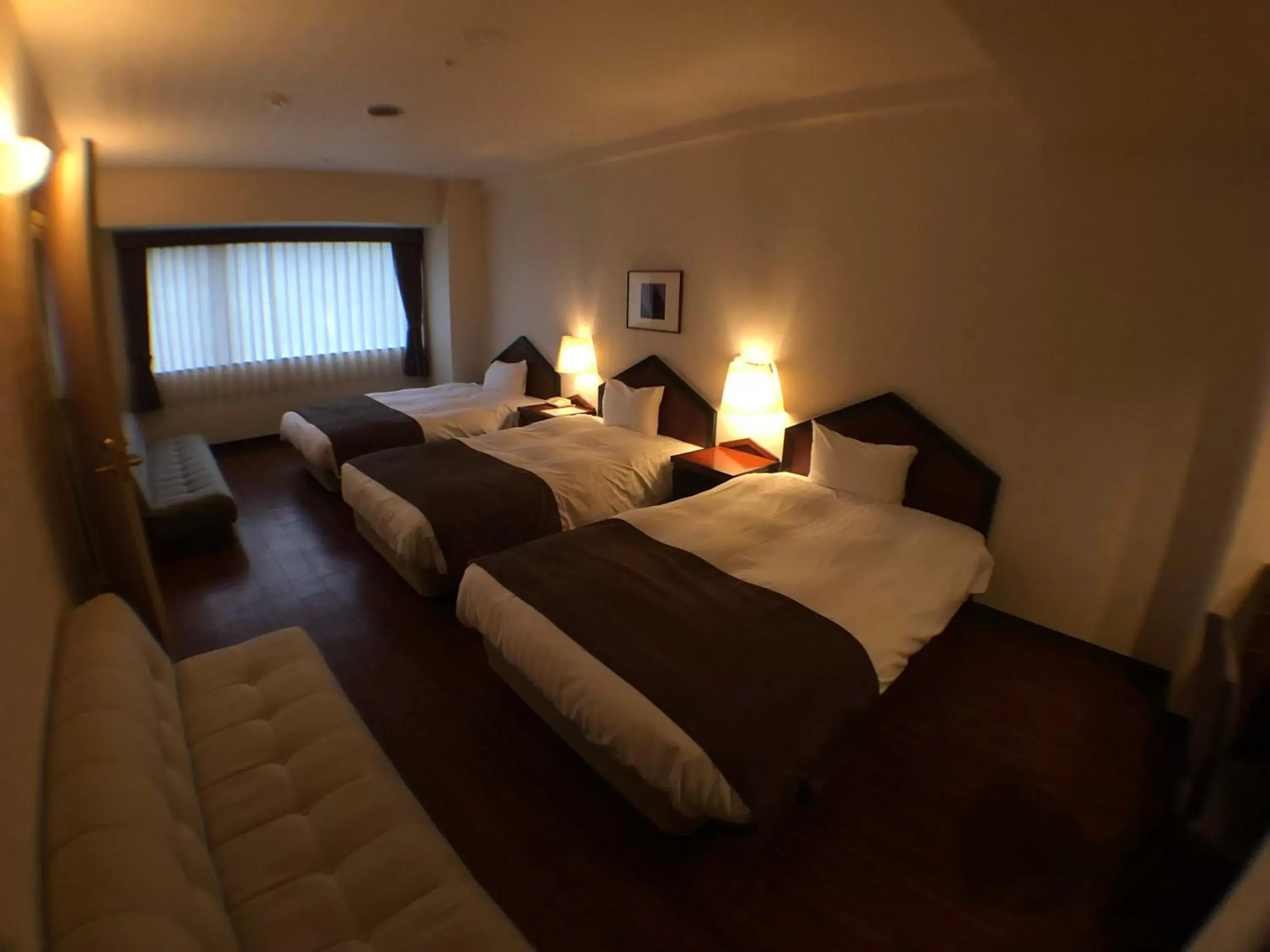 Photo of the whole room, Bed in Otaru Asari Classe Hotel