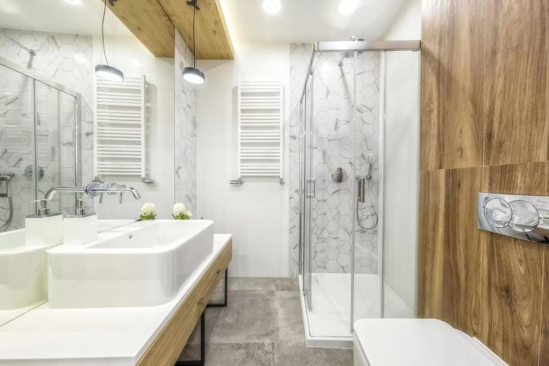 Bathroom in Aparthotel Giewont