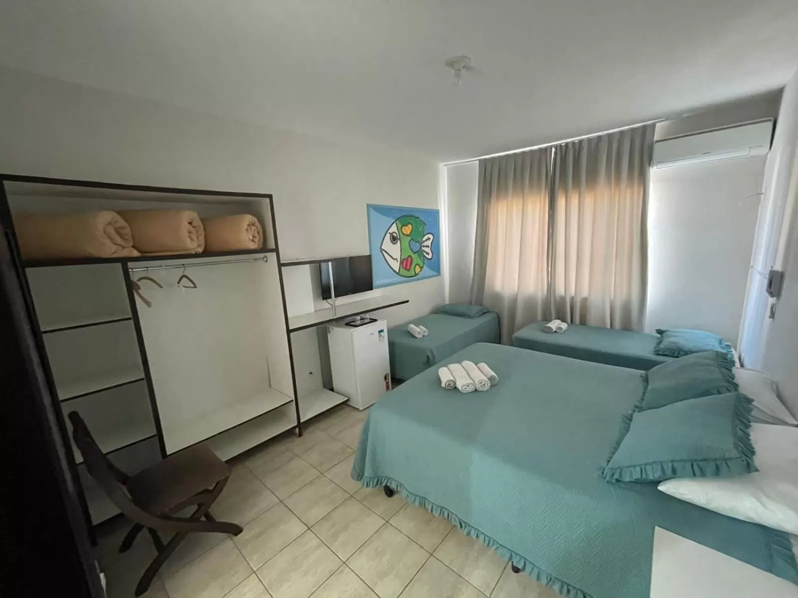 Bed in Shallom Hotel