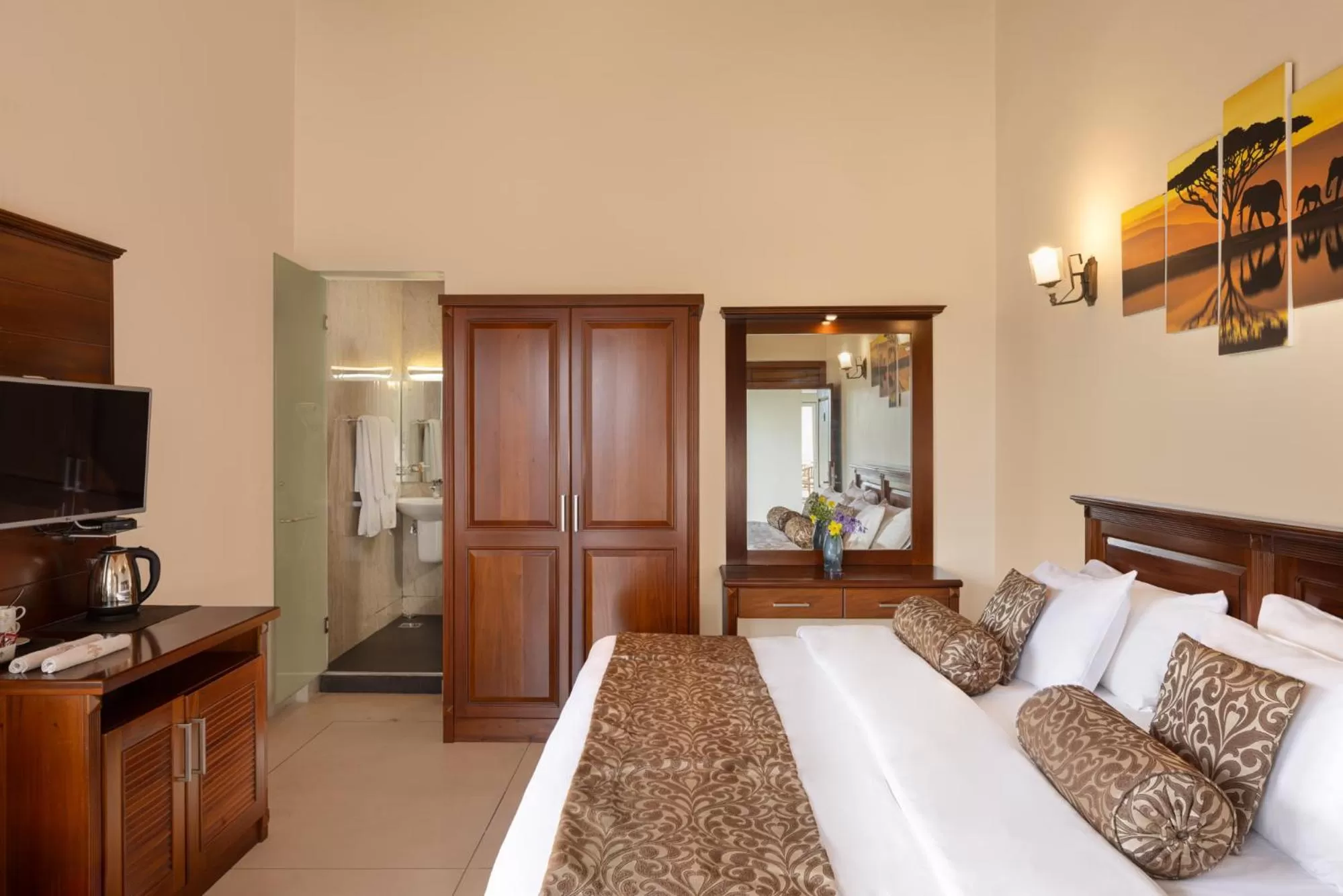 Bed in Hotel Cassendra