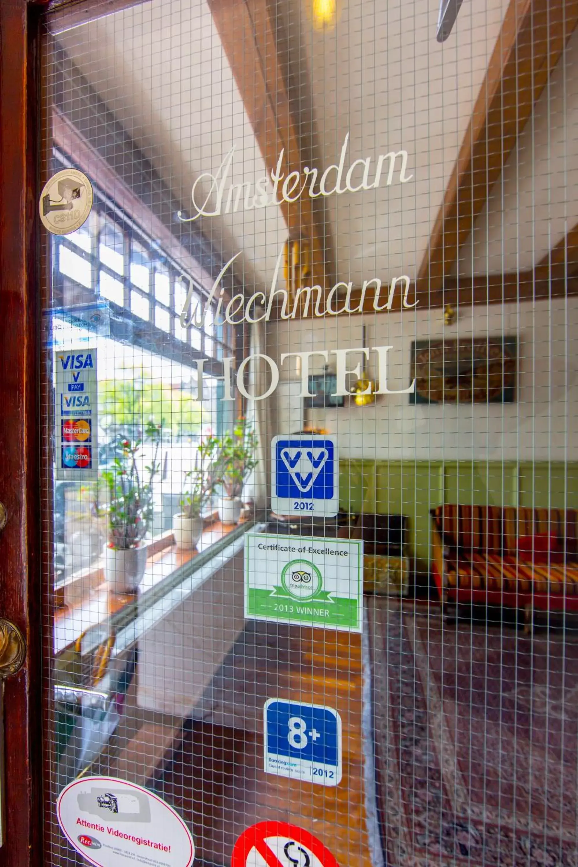 Facade/entrance in Amsterdam Wiechmann Hotel