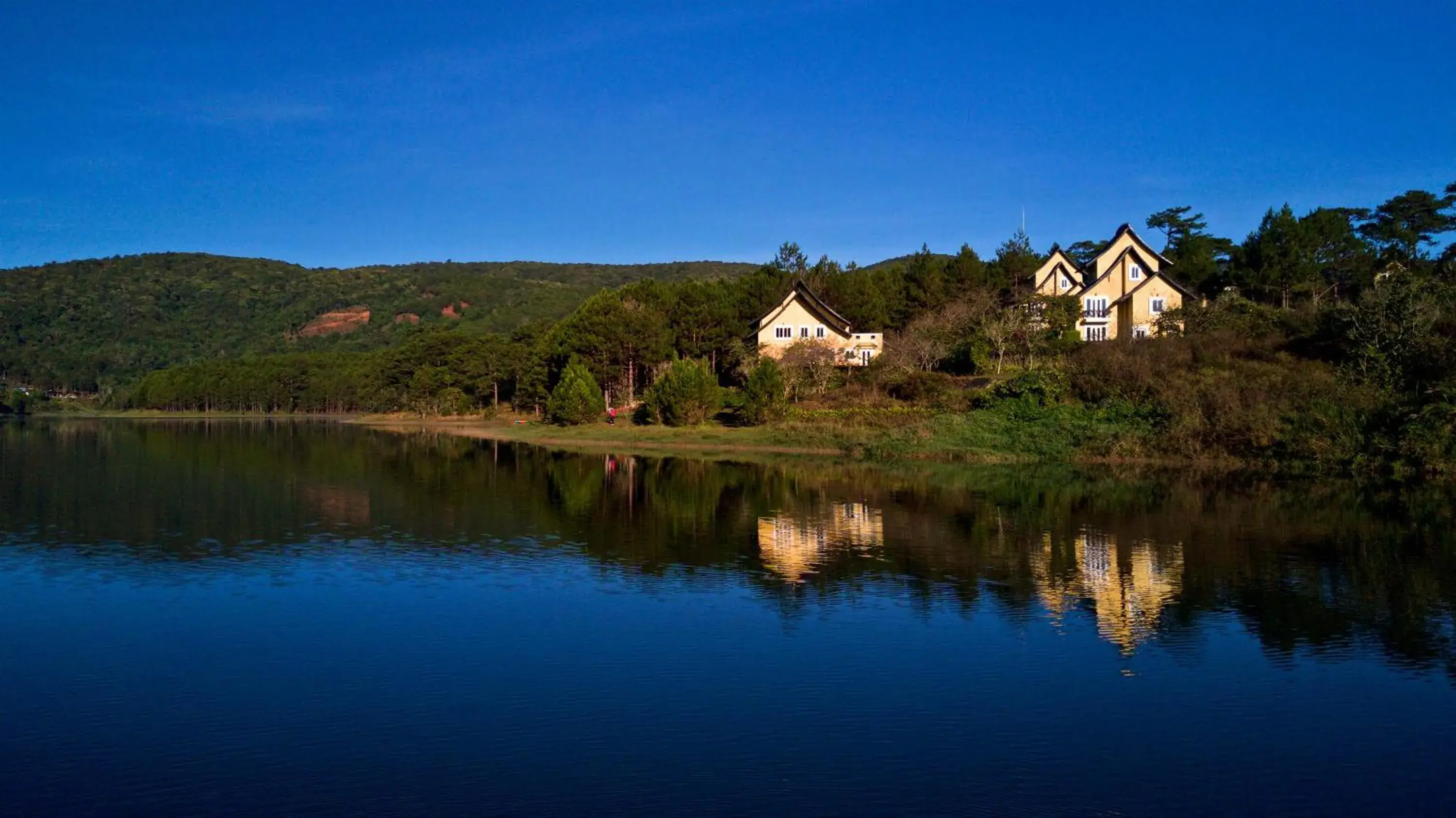 Lake view in Binh An Village Resort