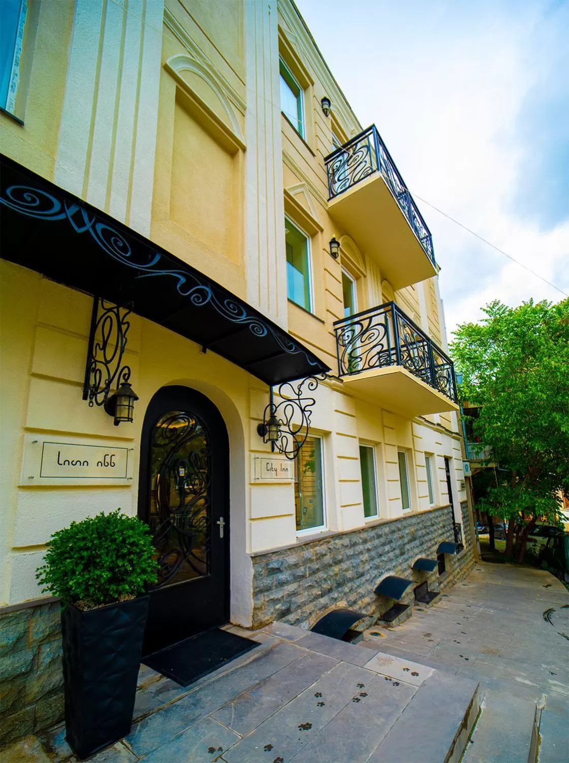 Facade/entrance in City Inn - Boutique Hotel Tbilisi