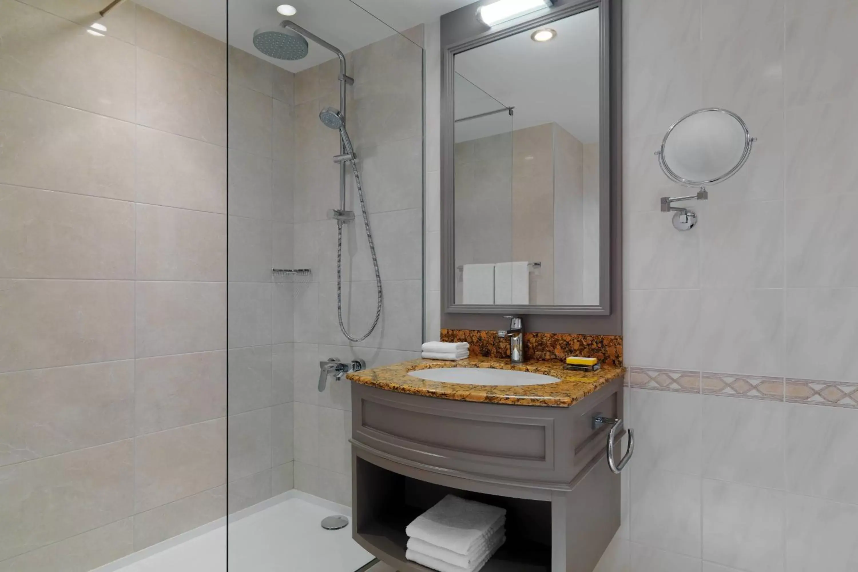 Bathroom in Armenia Marriott Hotel Yerevan