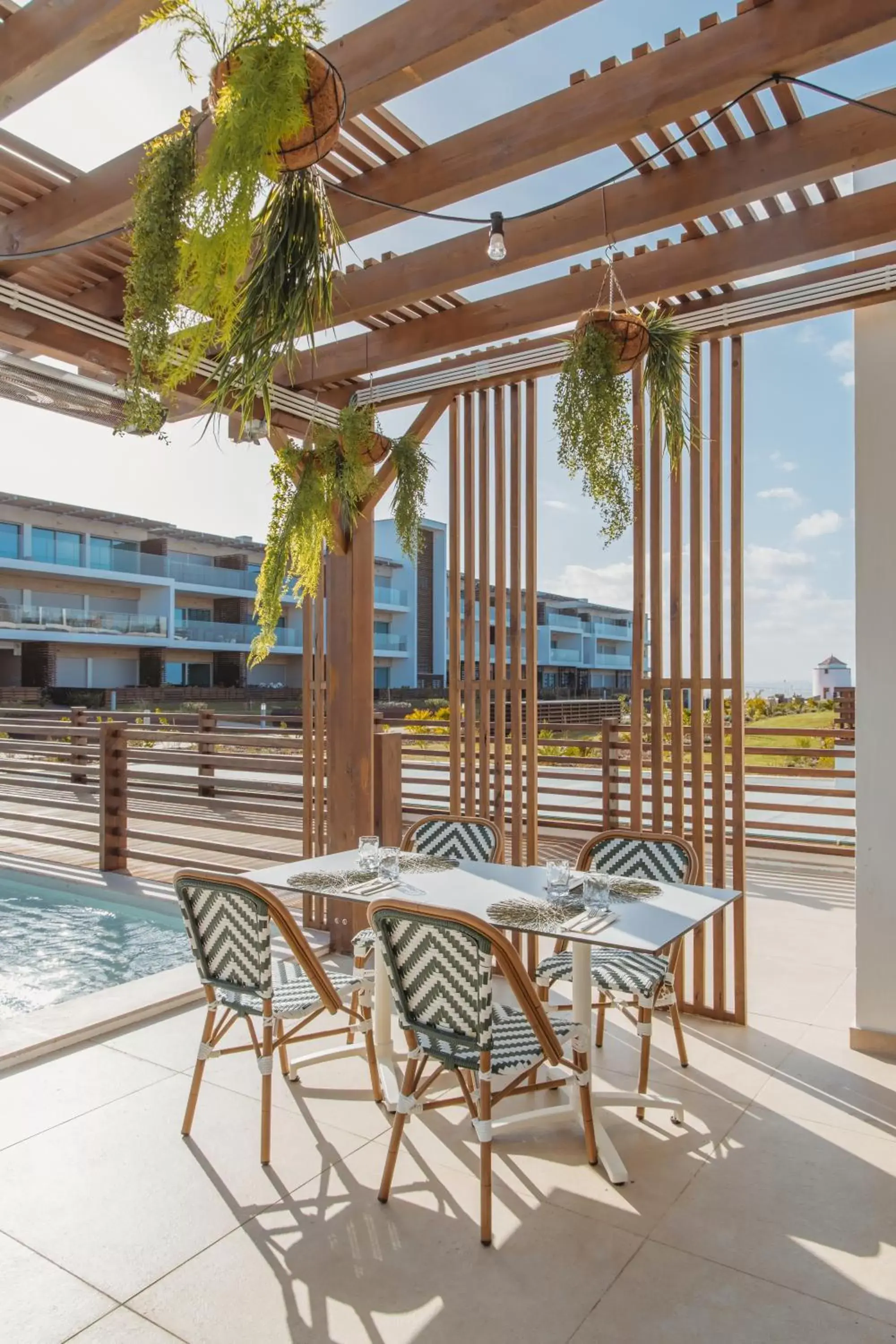 Patio in Praia do Sal Resort