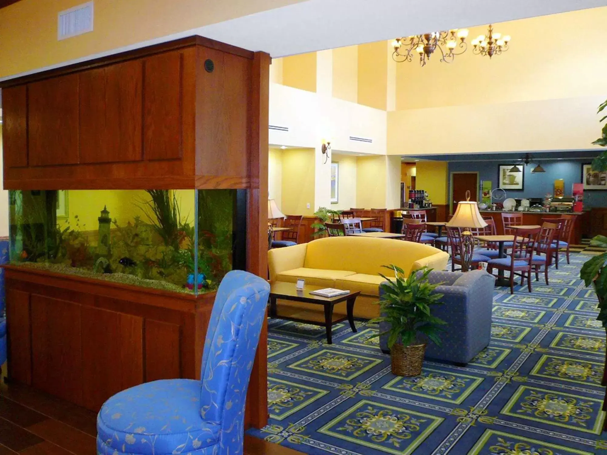 Lobby or reception, Restaurant/Places to Eat in Hampton Inn Dallas-Rockwall