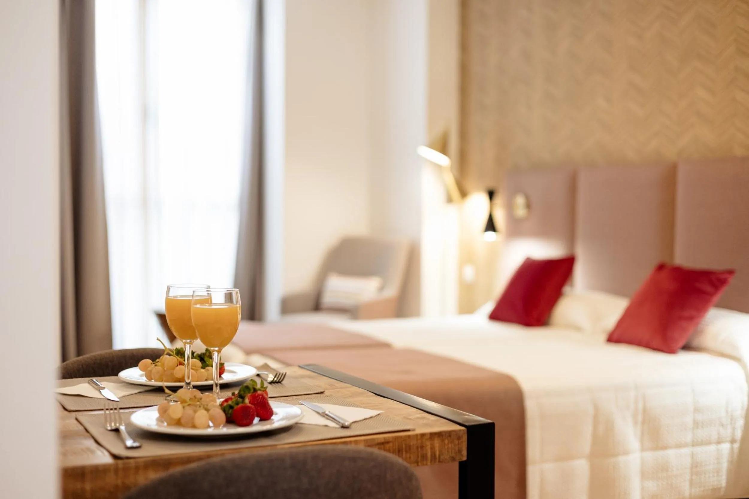 Bed in Apartamentos Debambú