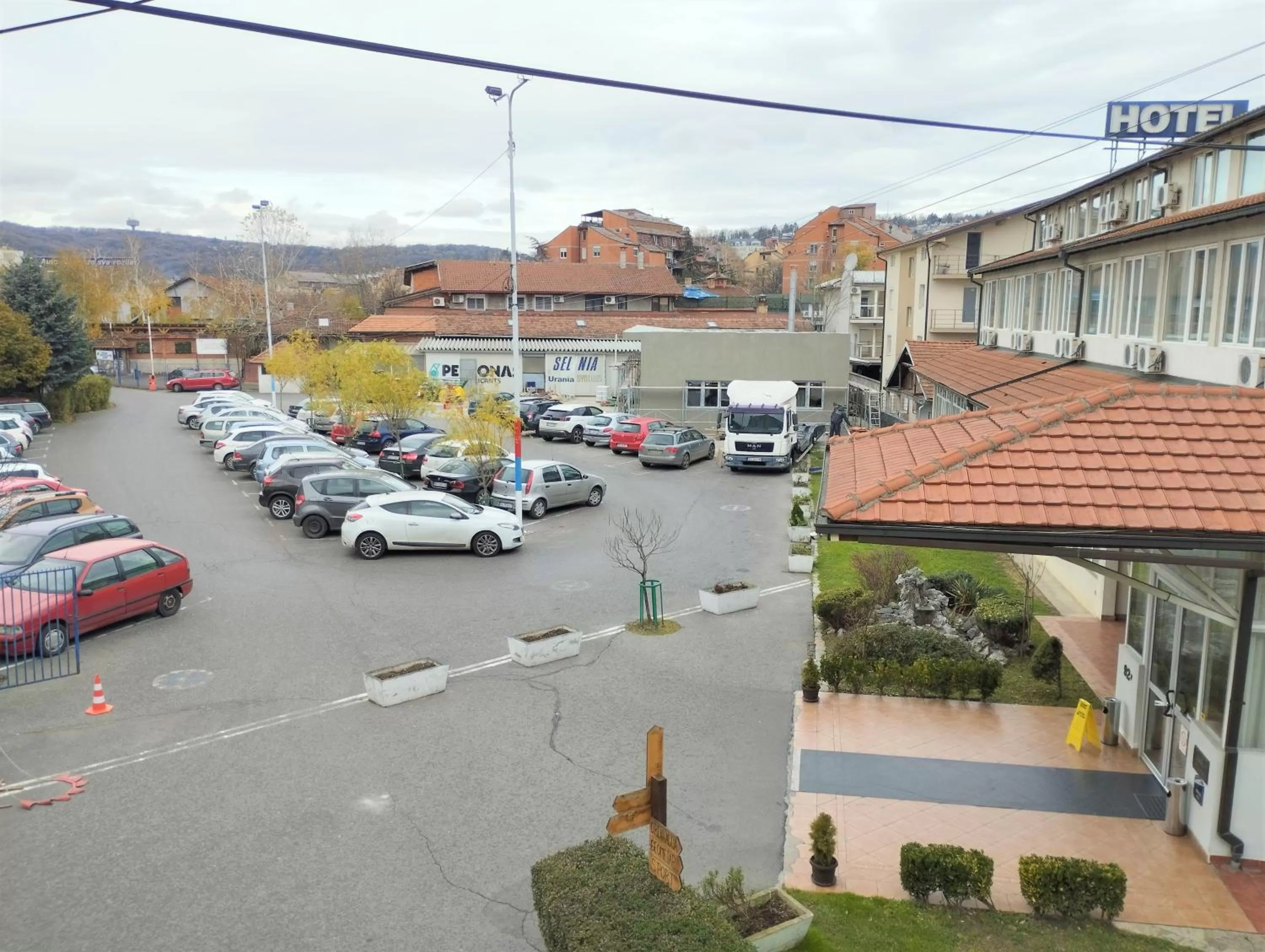 Parking in Hotel Slodes
