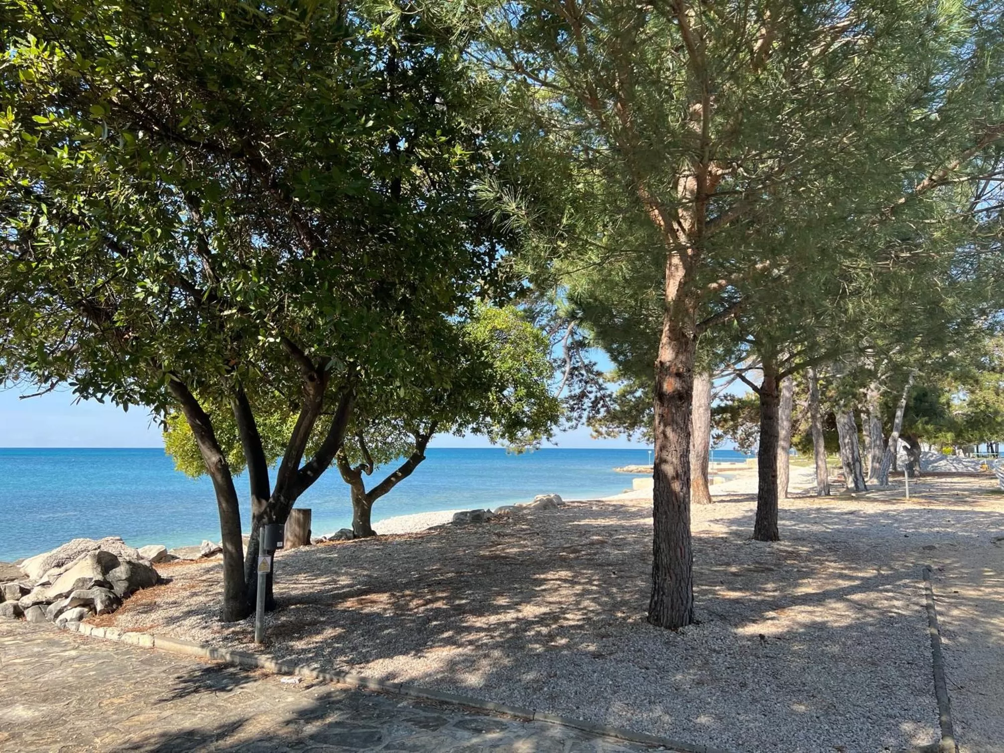 Beach in Hotel Villa Rosetta