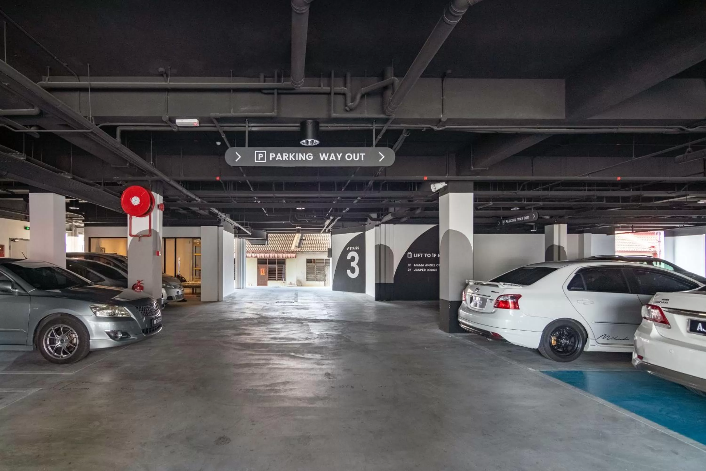 Parking in Bagan Suite