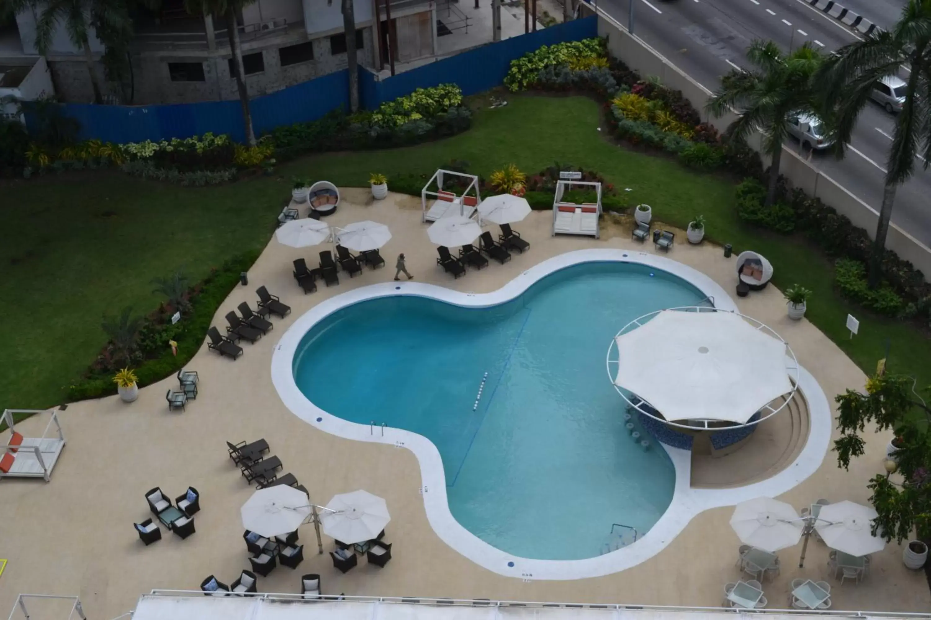 Natural landscape, Pool View in Radisson Hotel Trinidad