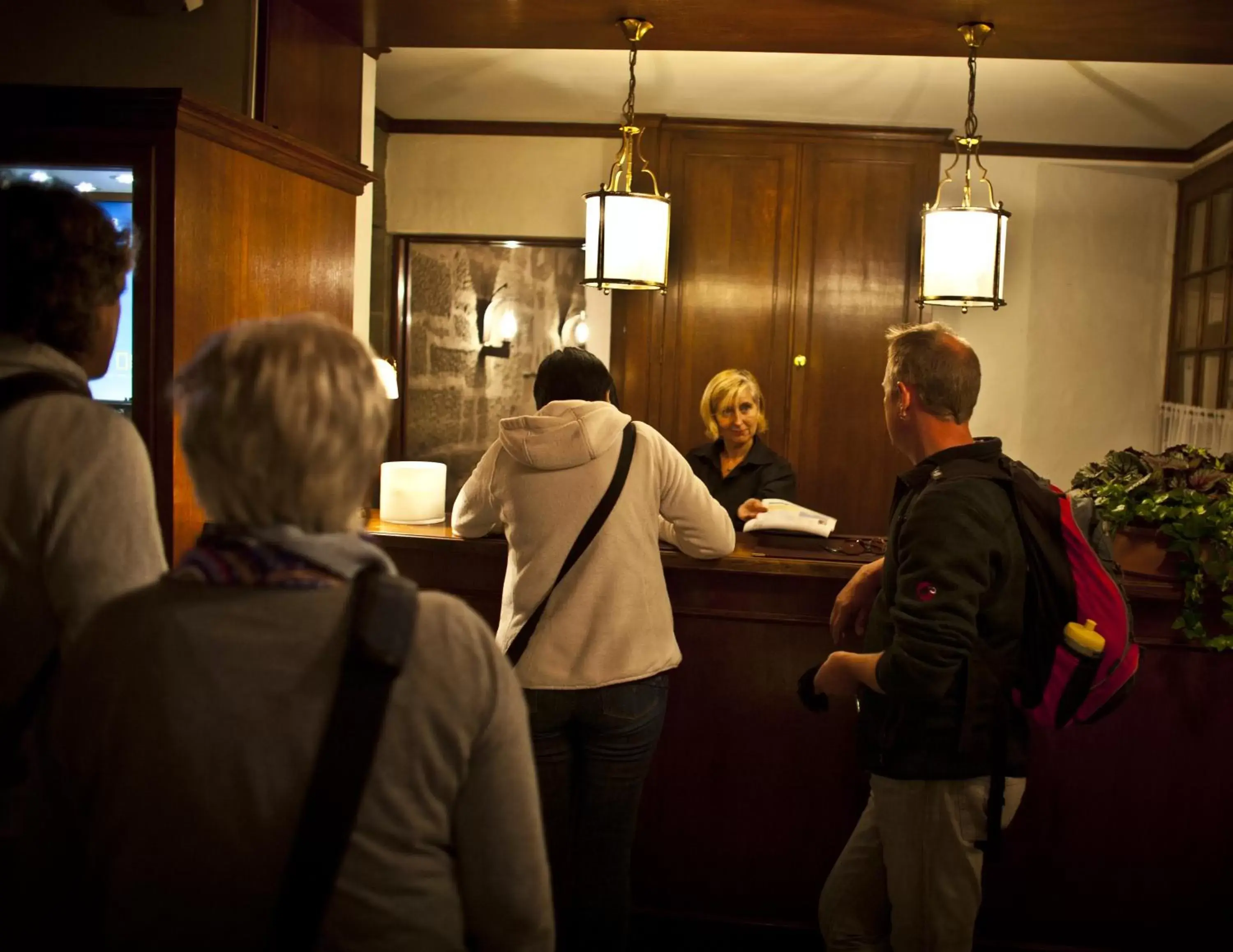 Lobby or reception, Guests in Auberge du Raisin