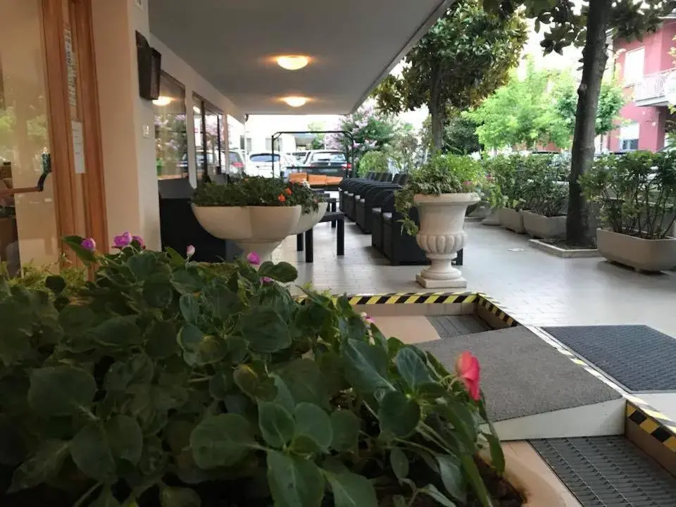 Facade/entrance in Hotel Glenn