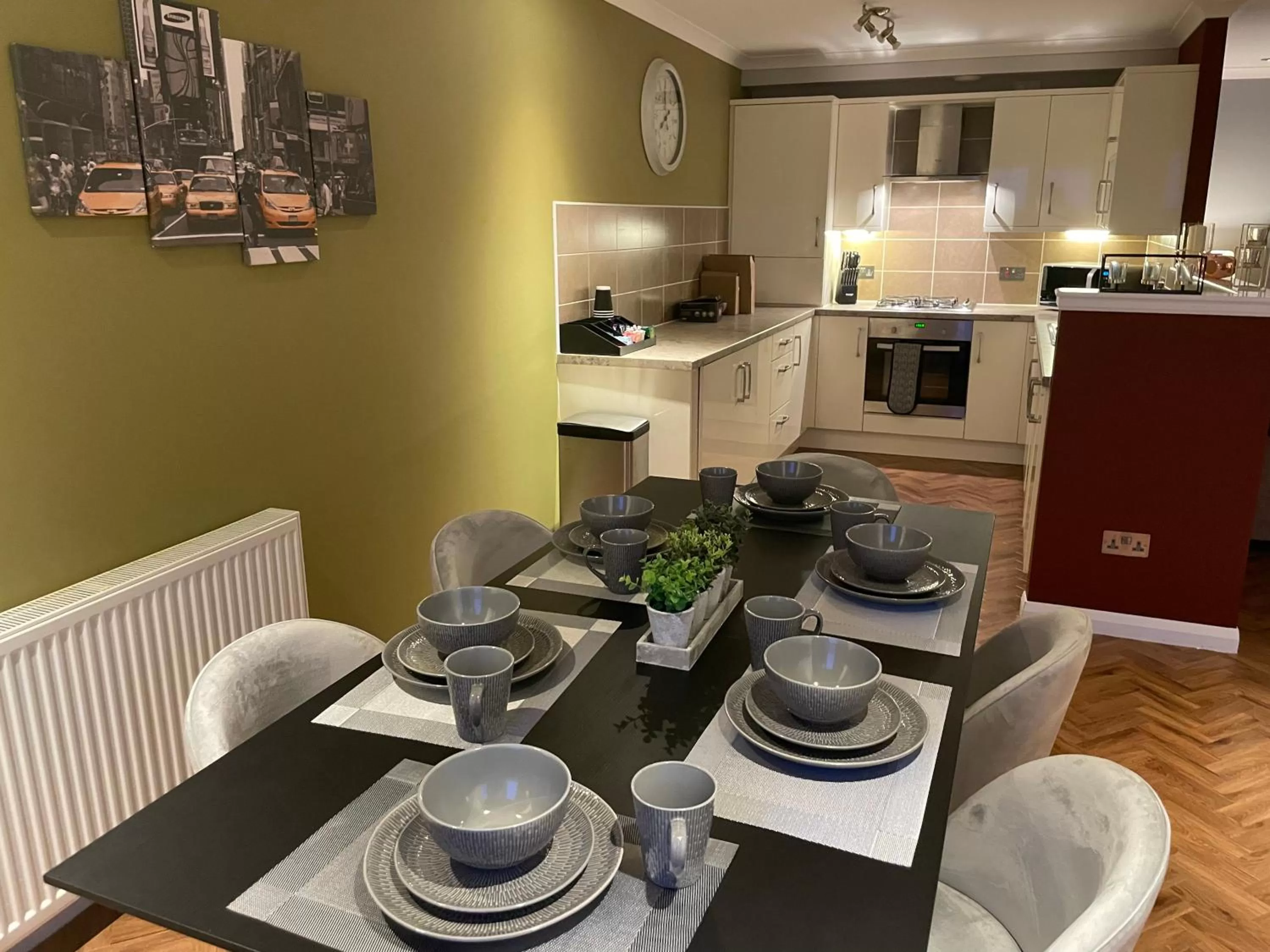 Dining area in 19th Hole Hotel, Carnoustie