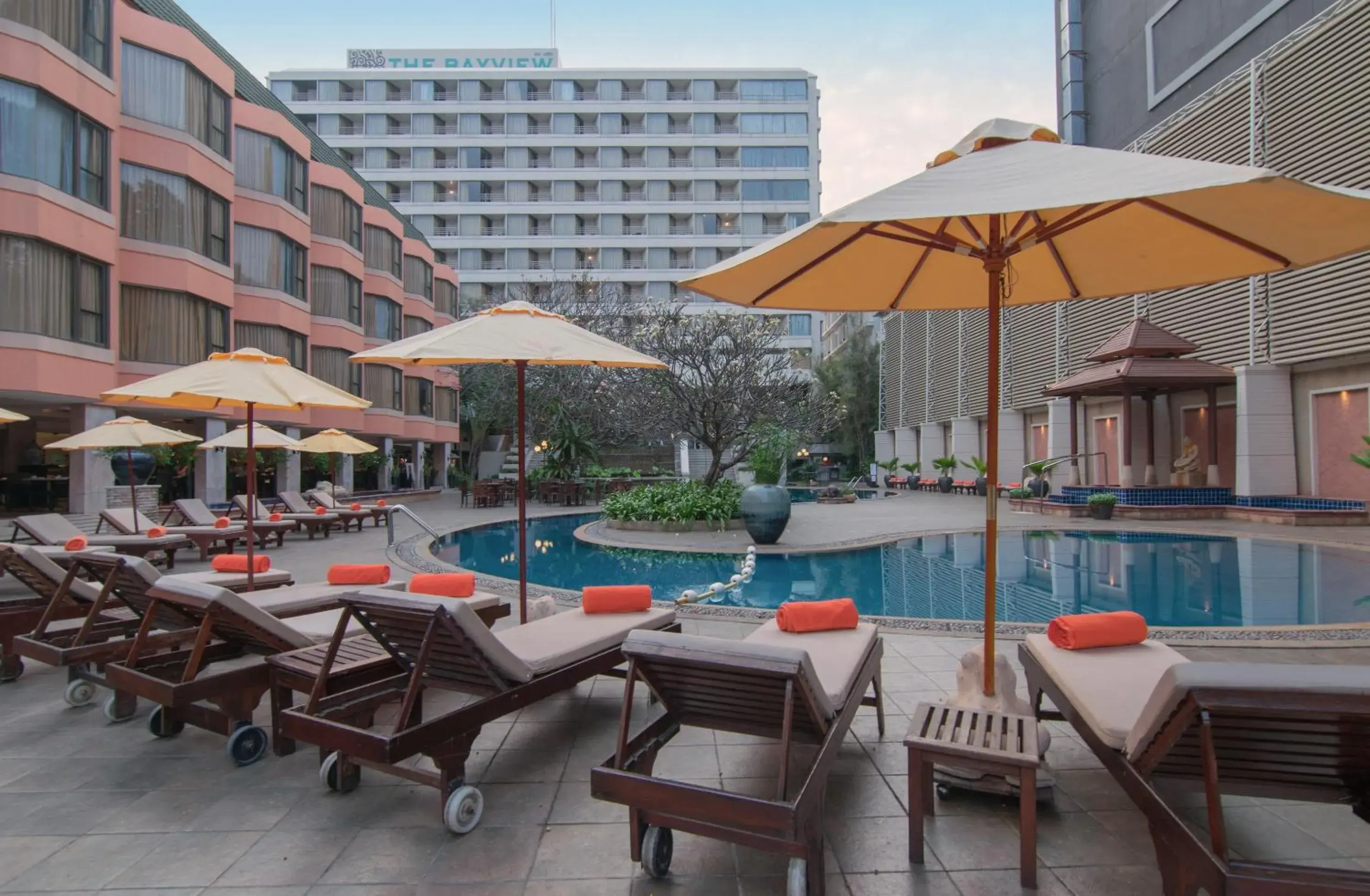 Facade/entrance, Swimming Pool in The Bayview Hotel Pattaya