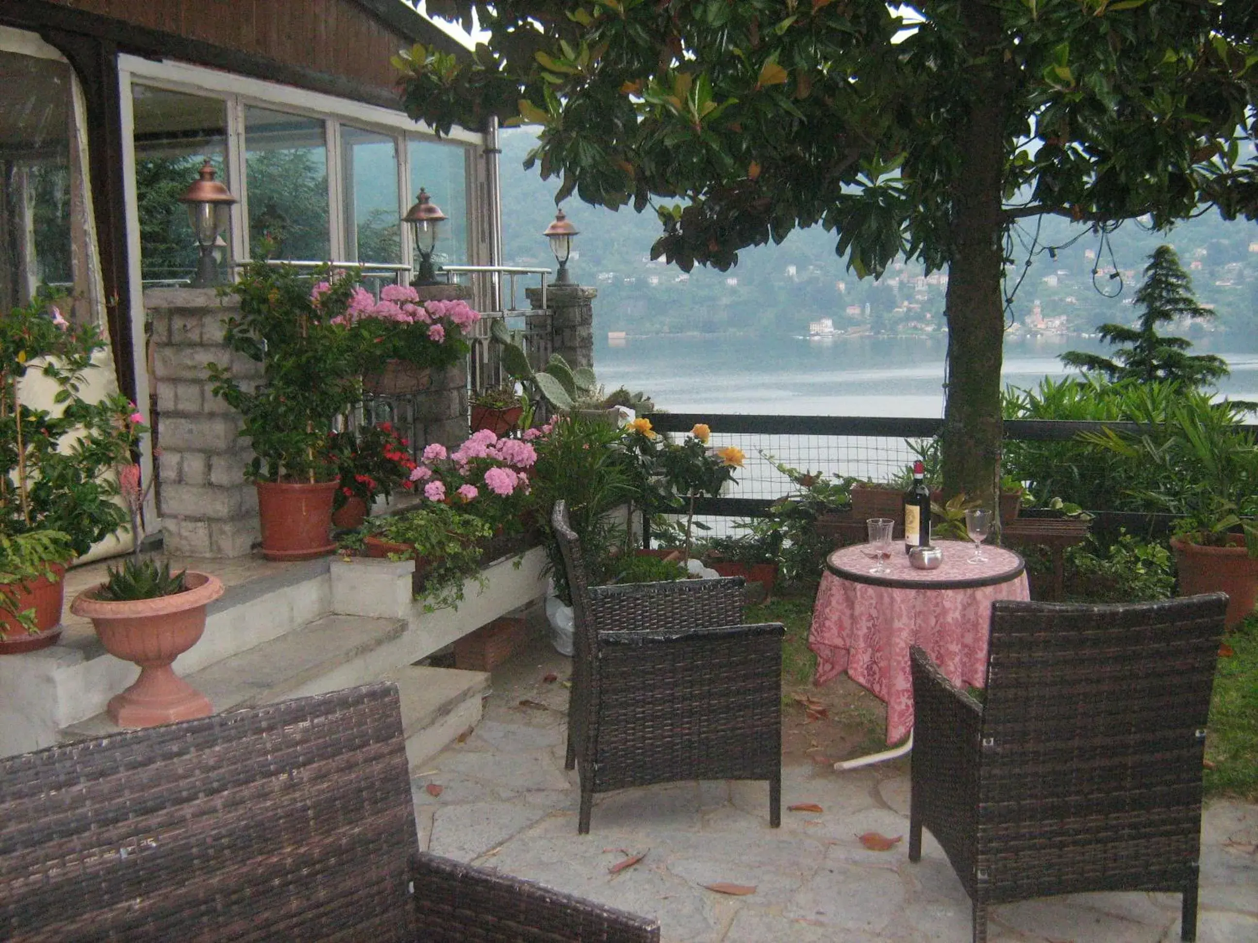 Lake view in Hotel San Marino