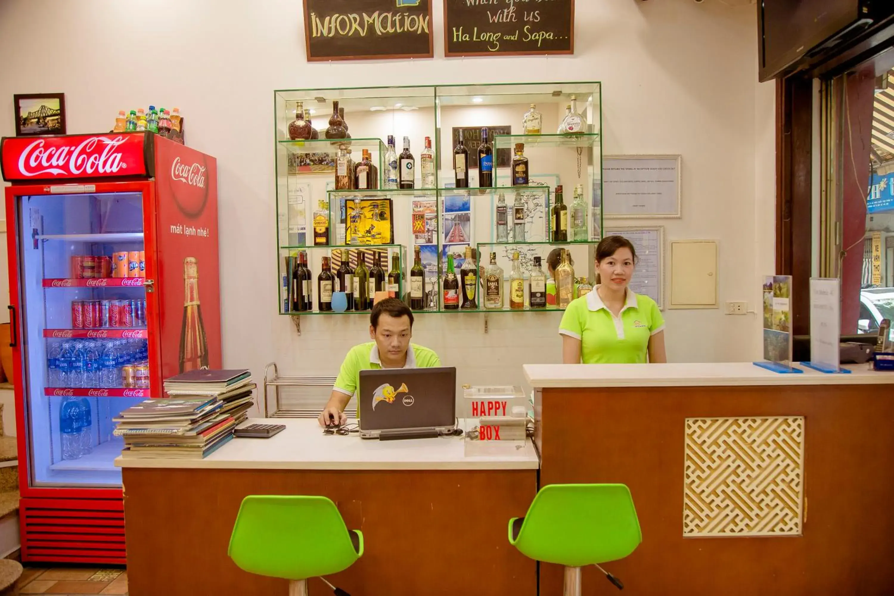 Floor plan, Lobby/Reception in Hanoi City Backpackers Hostel