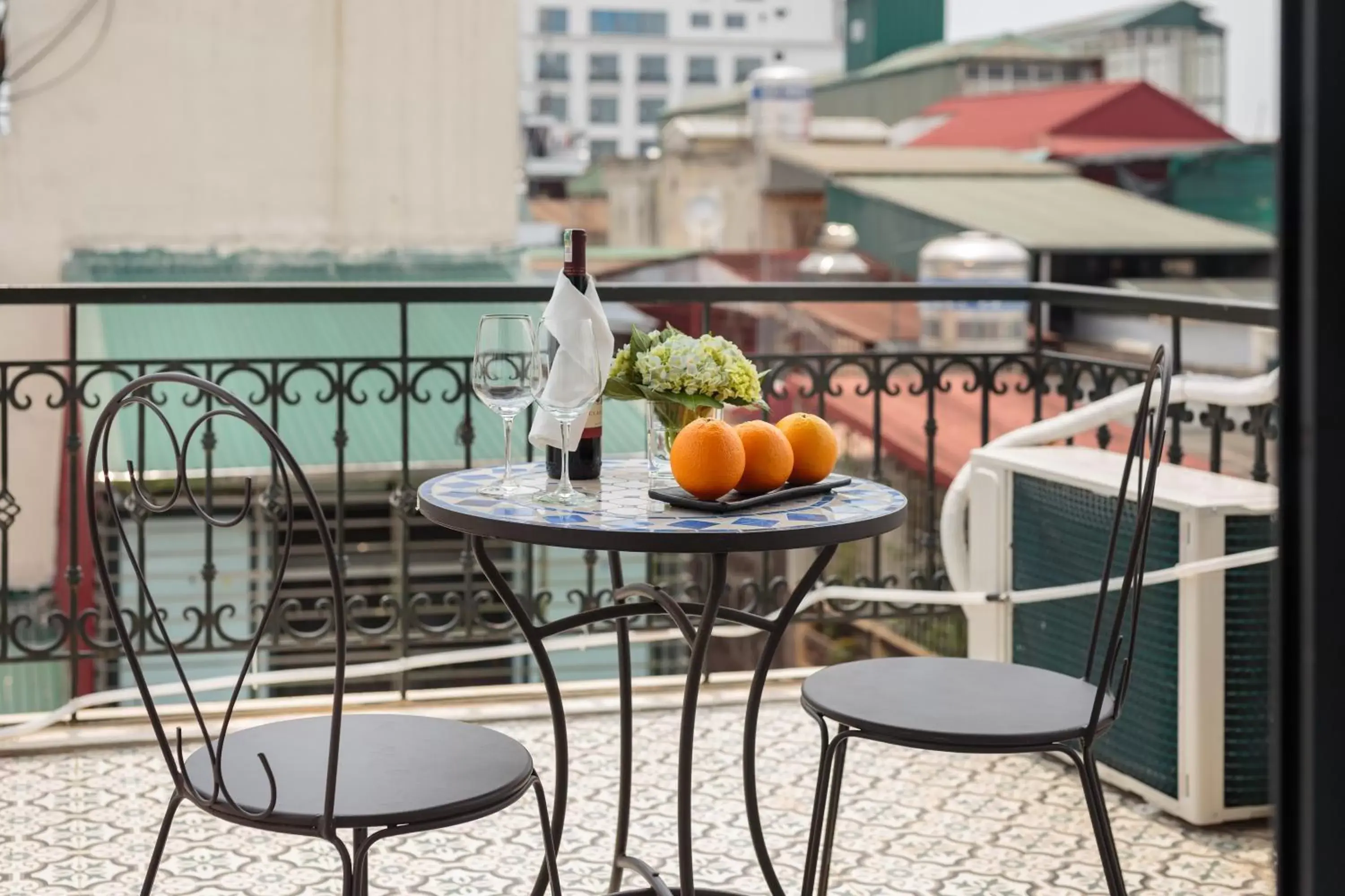 Balcony/Terrace in Hanoi Gatsby Hotel