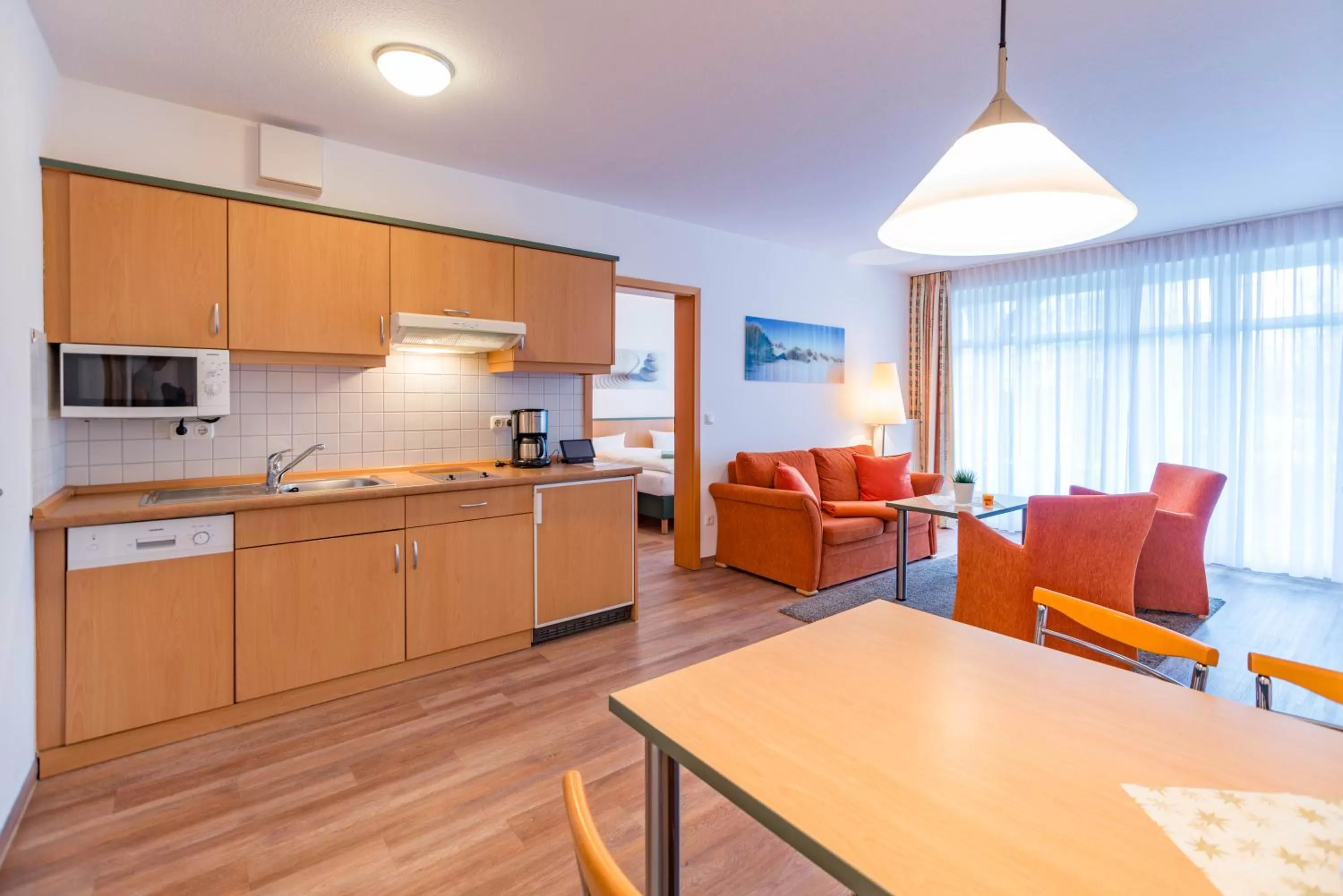 Photo of the whole room in Am Weststrand Apartmenthaus Waldeck