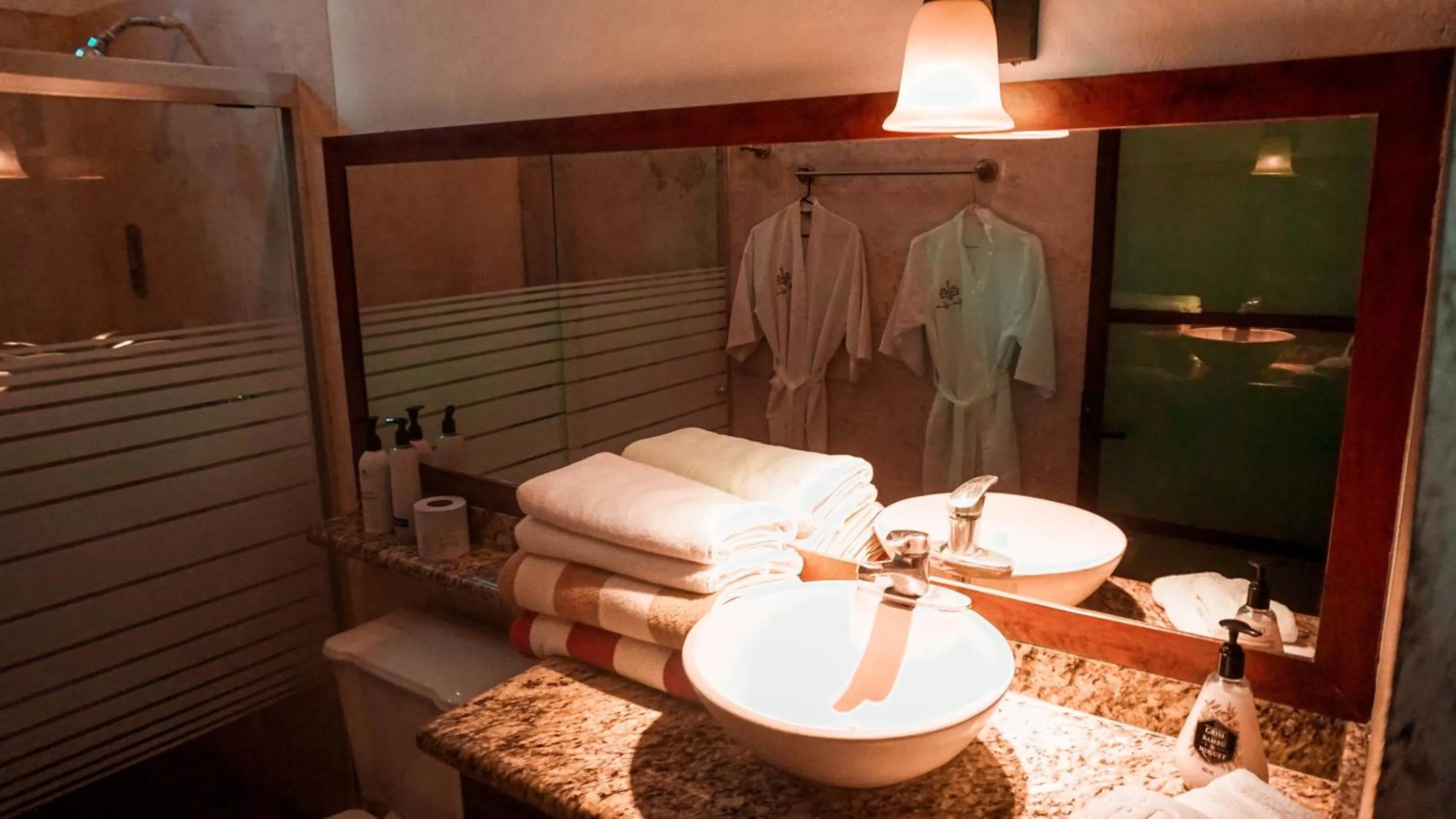 Shower in Apartamentos "Ala Residencias"