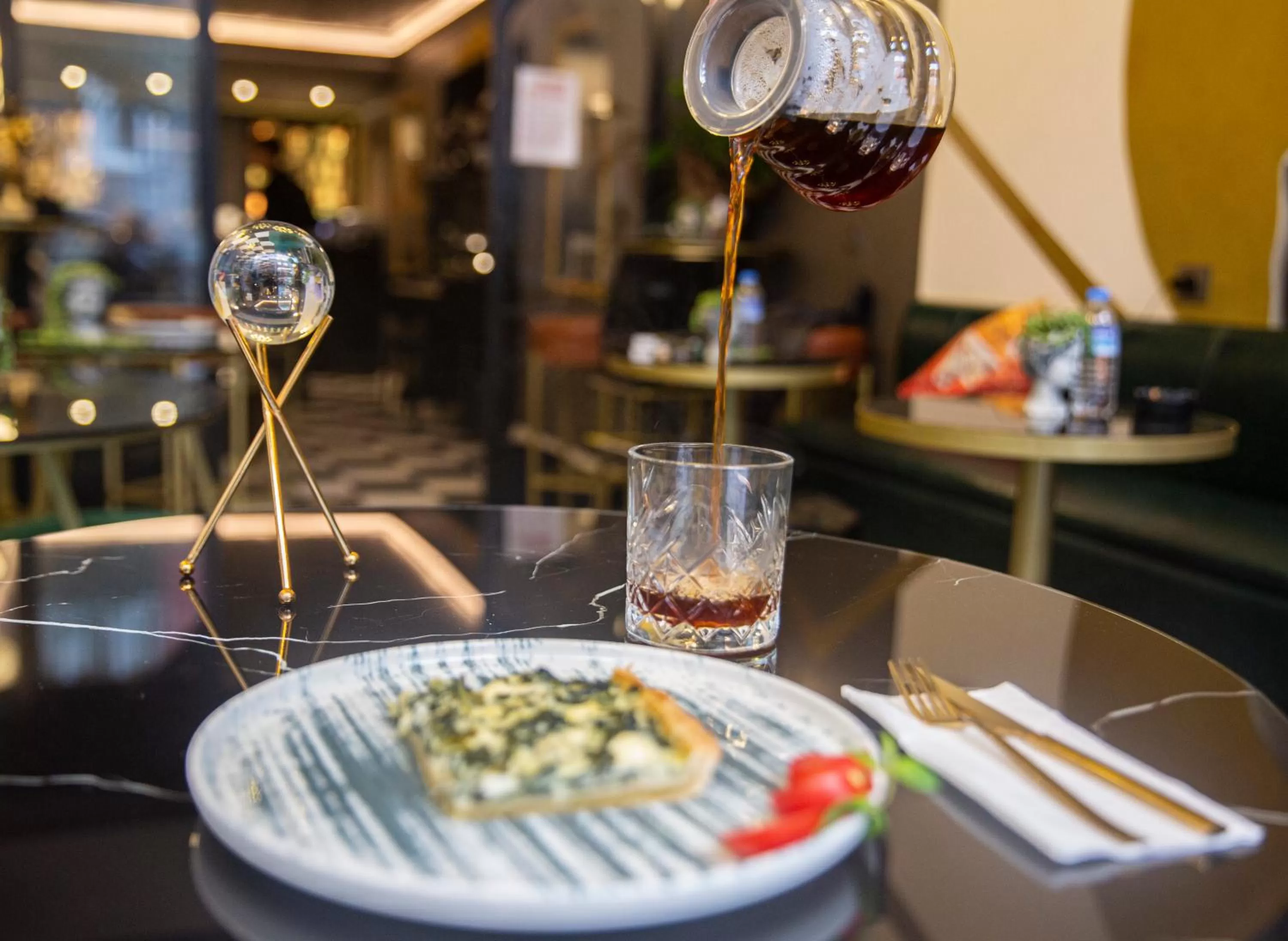 Food and drinks in Lord Morgan & Exclusive Design Nişantaşı