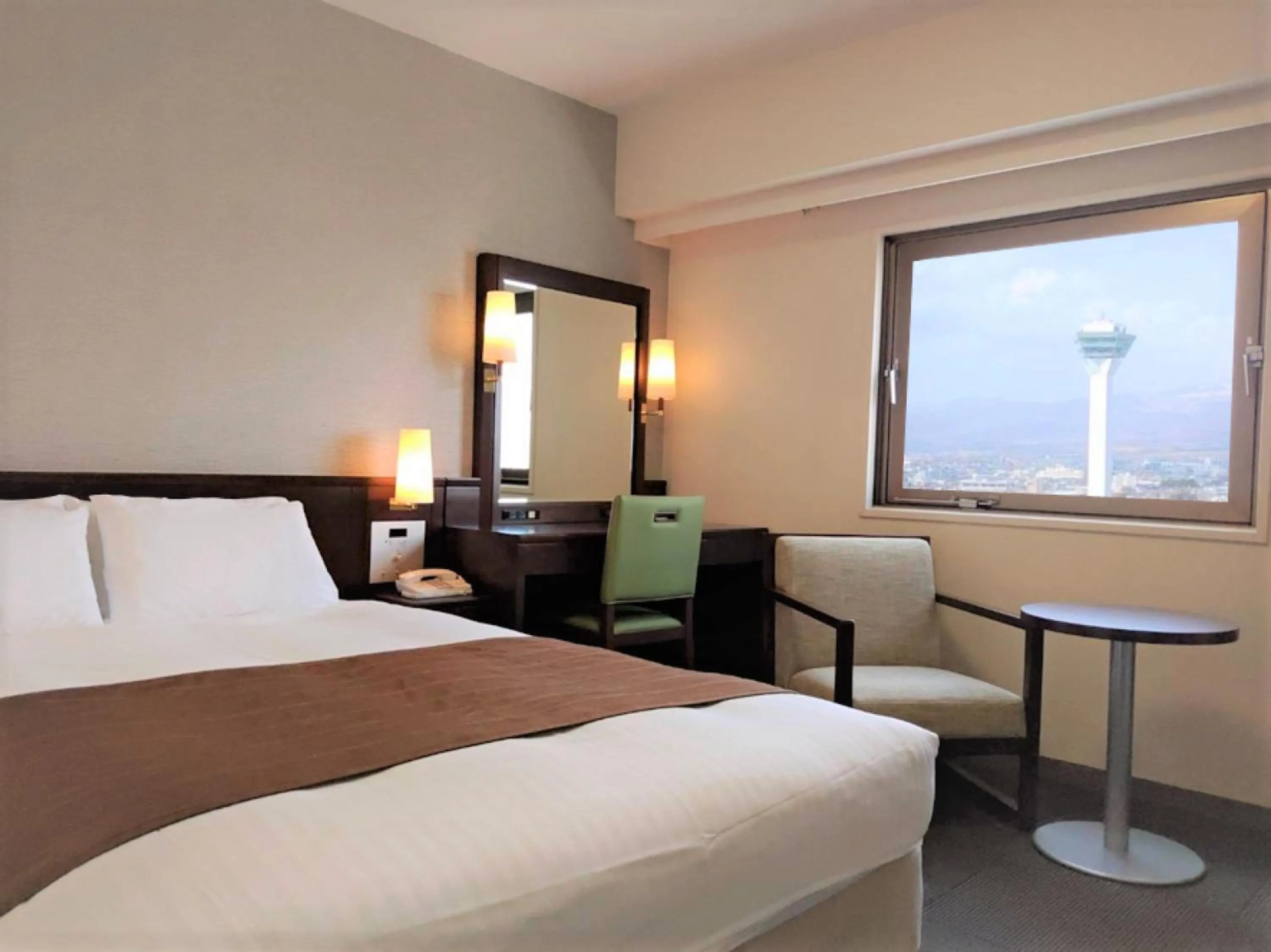 Bed in Hotel Hokke Club Hakodate