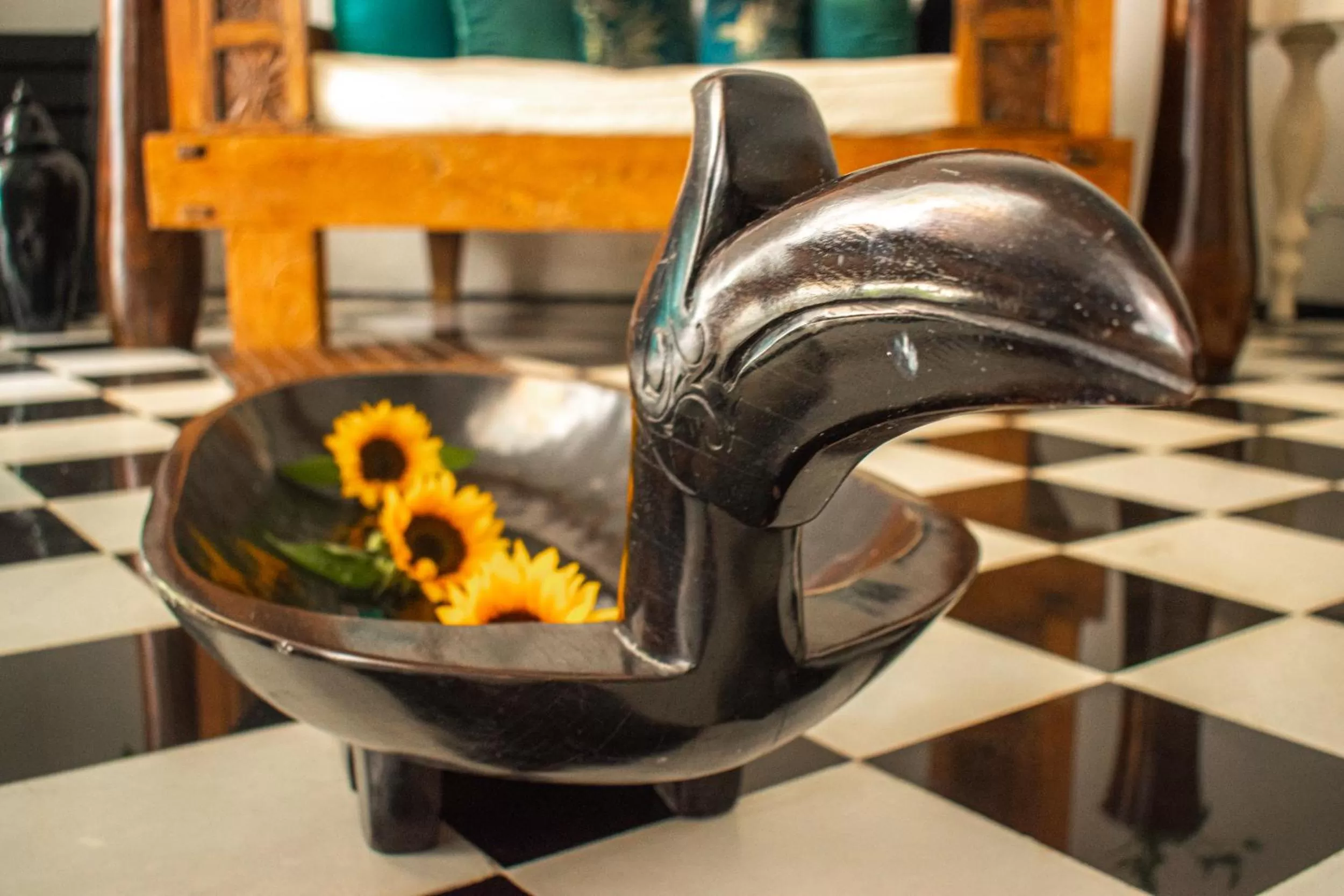 Living room in Hotel Aguamarina Boutique