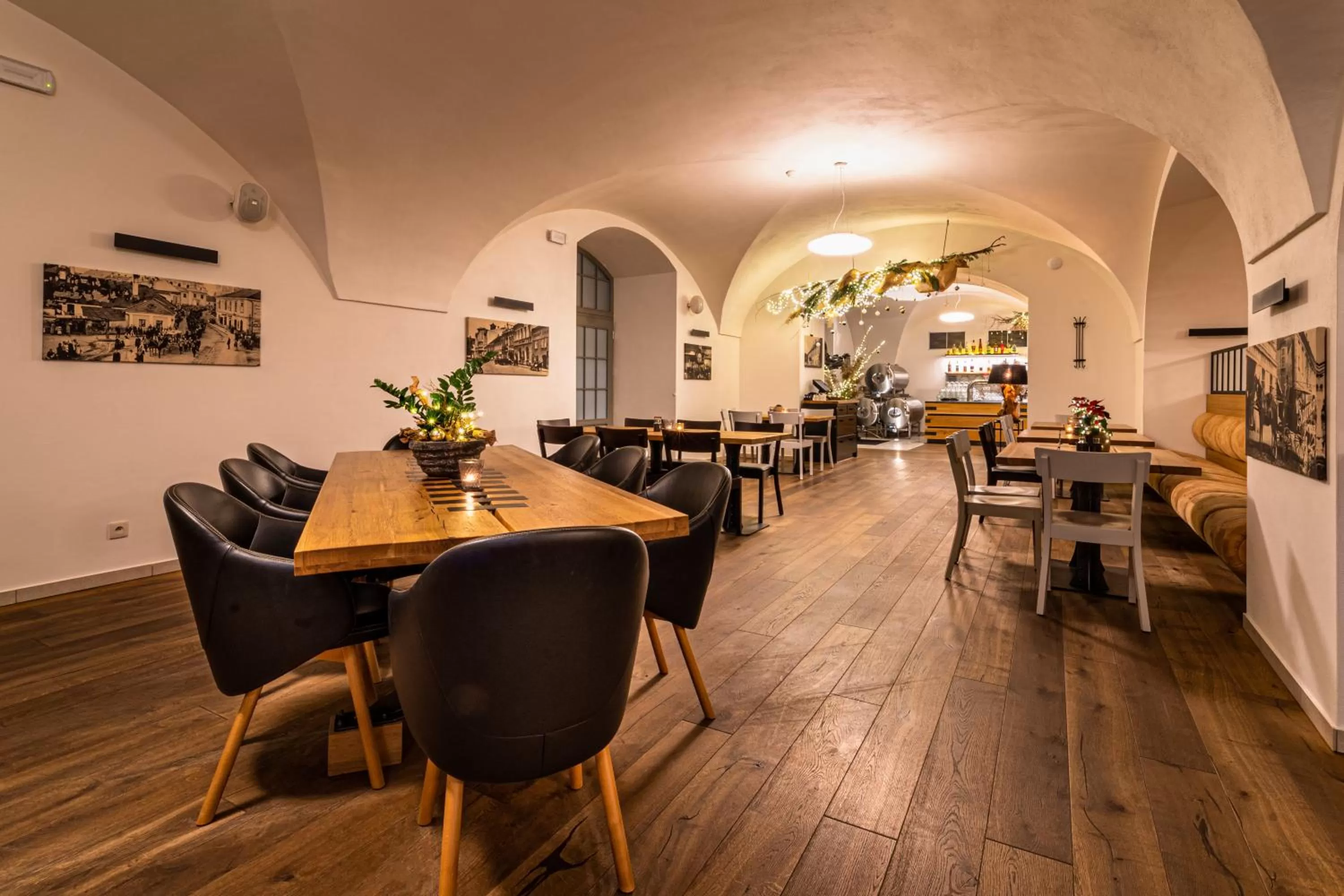 Restaurant/places to eat in Hotel Panský Pivovar