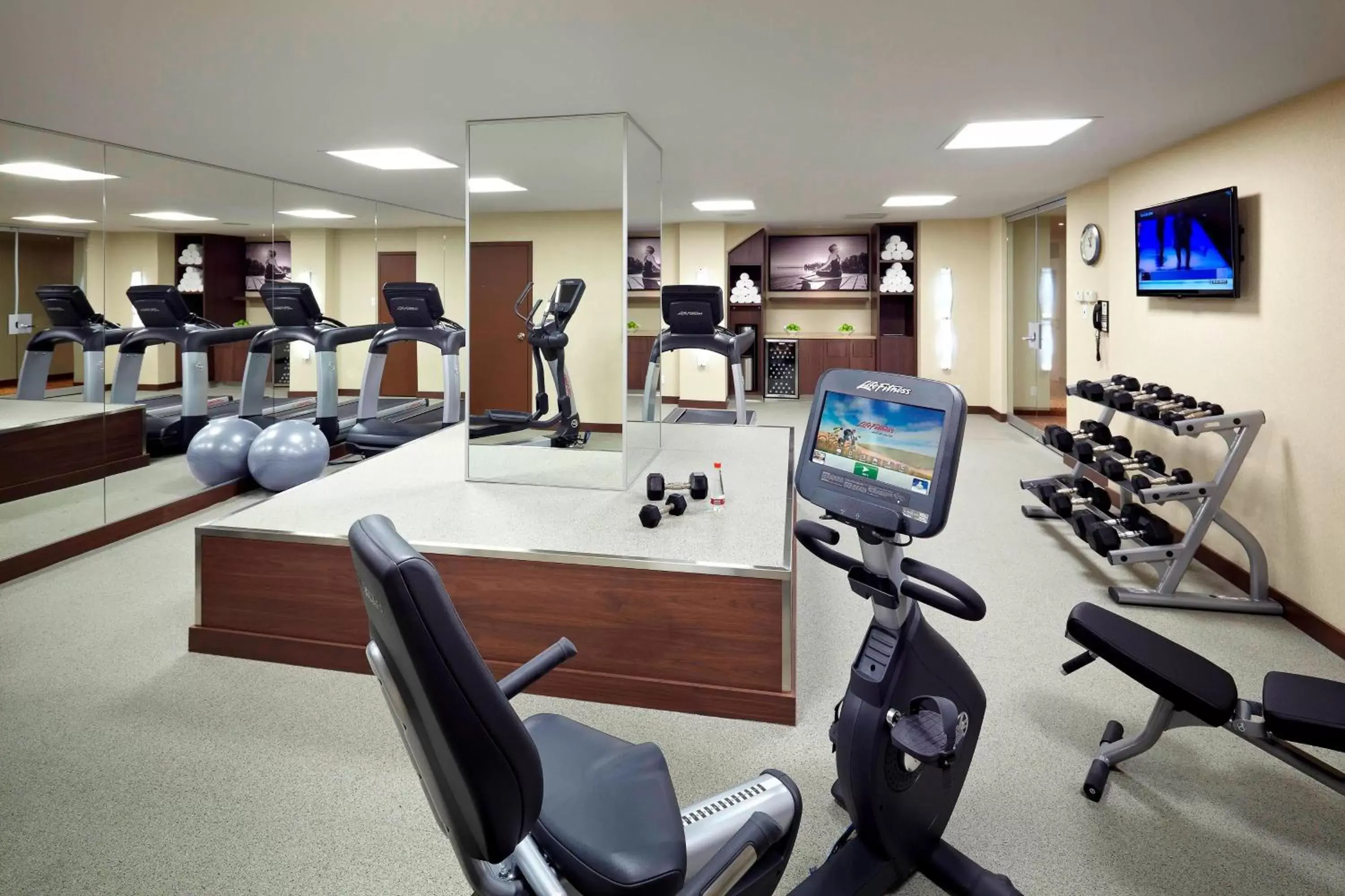 Fitness centre/facilities, Fitness Center/Facilities in Marriott Quebec City Downtown