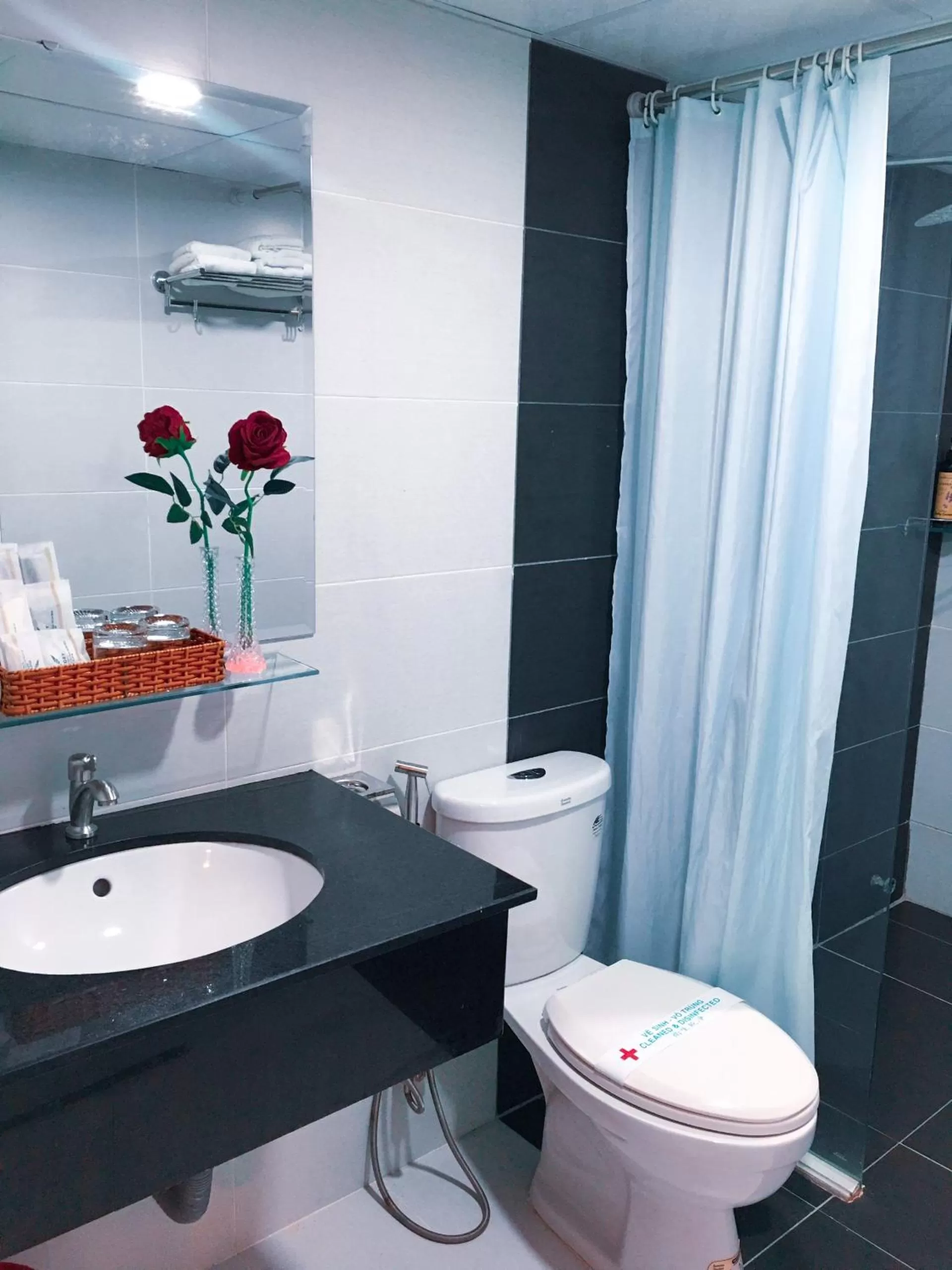 Bathroom in Victory Airport Hotel