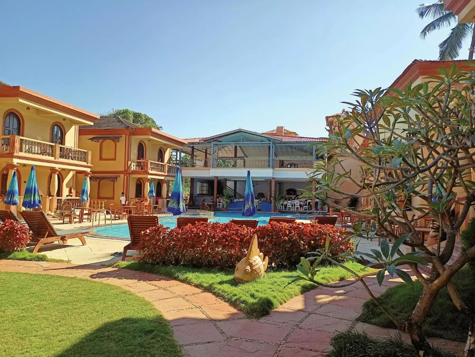 Pool view, Property Building in Resort Terra Paraiso