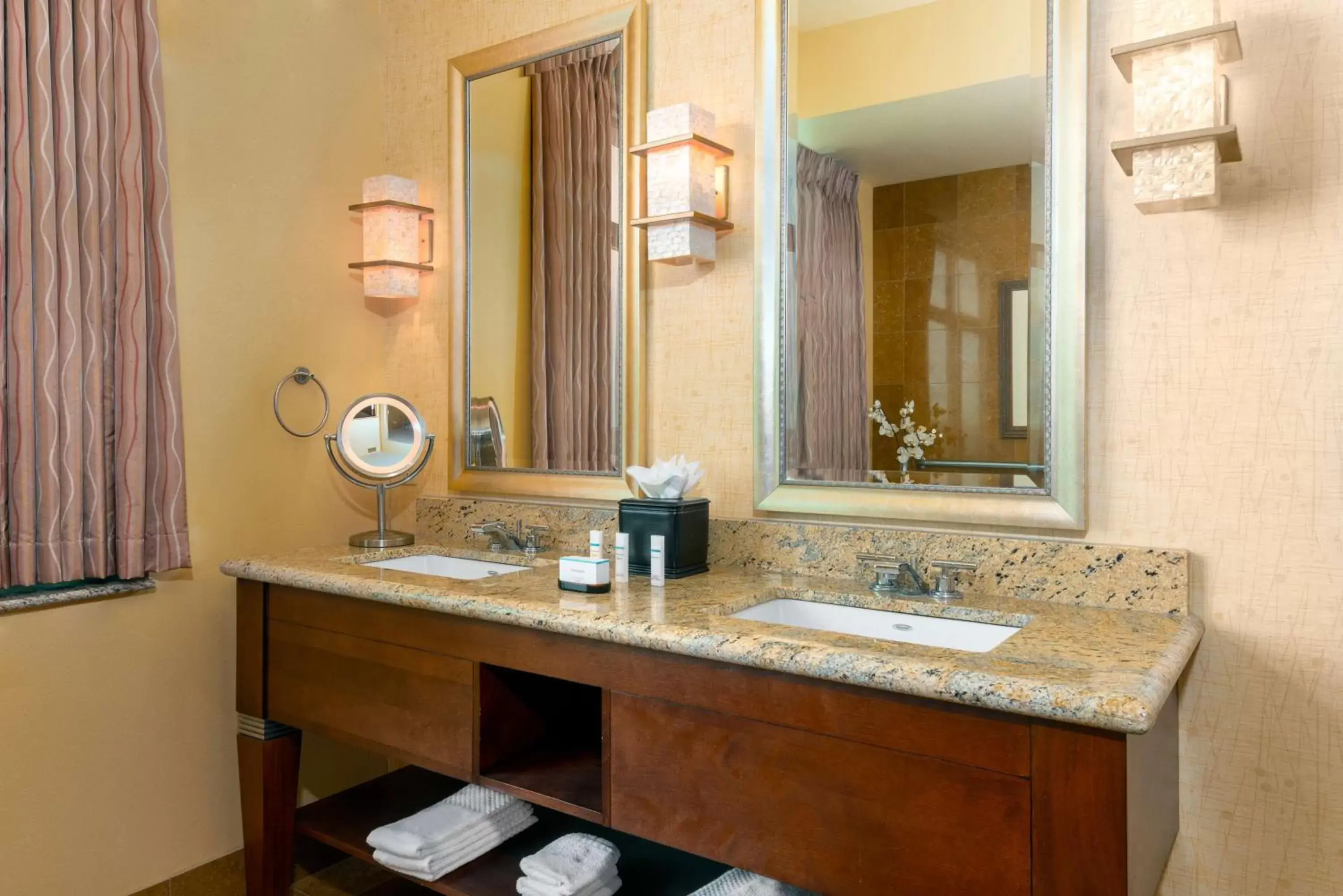 Bathroom in Embassy Suites Omaha- La Vista/ Hotel & Conference Center