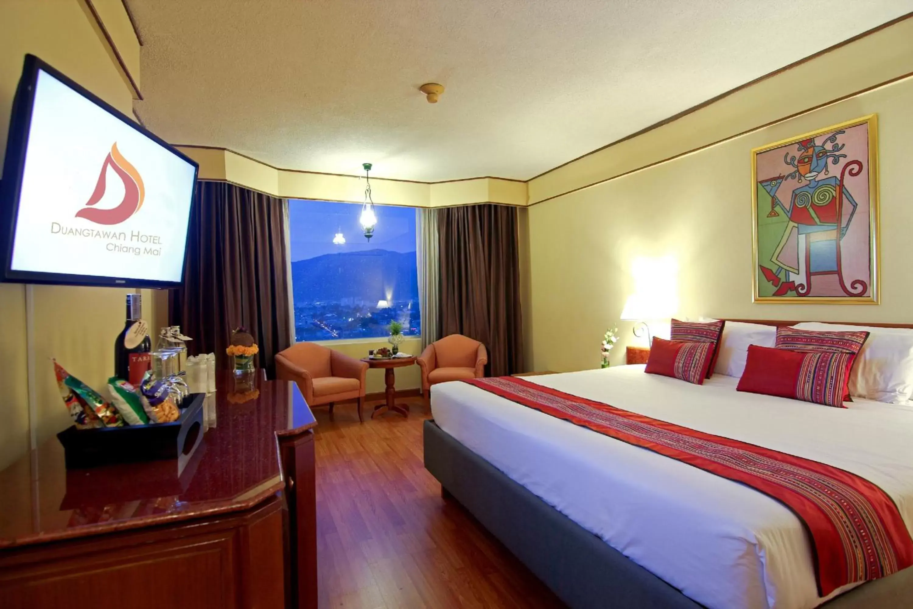Bedroom, Room Photo in Duangtawan Hotel Chiang Mai -SHA Extra Plus