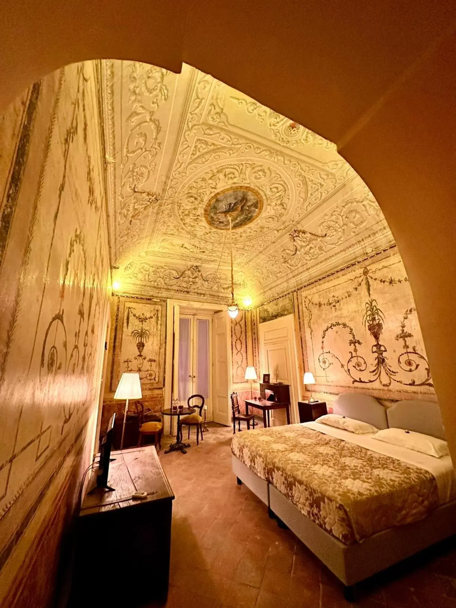 Bedroom, Bed in Casa Santangelo Suites