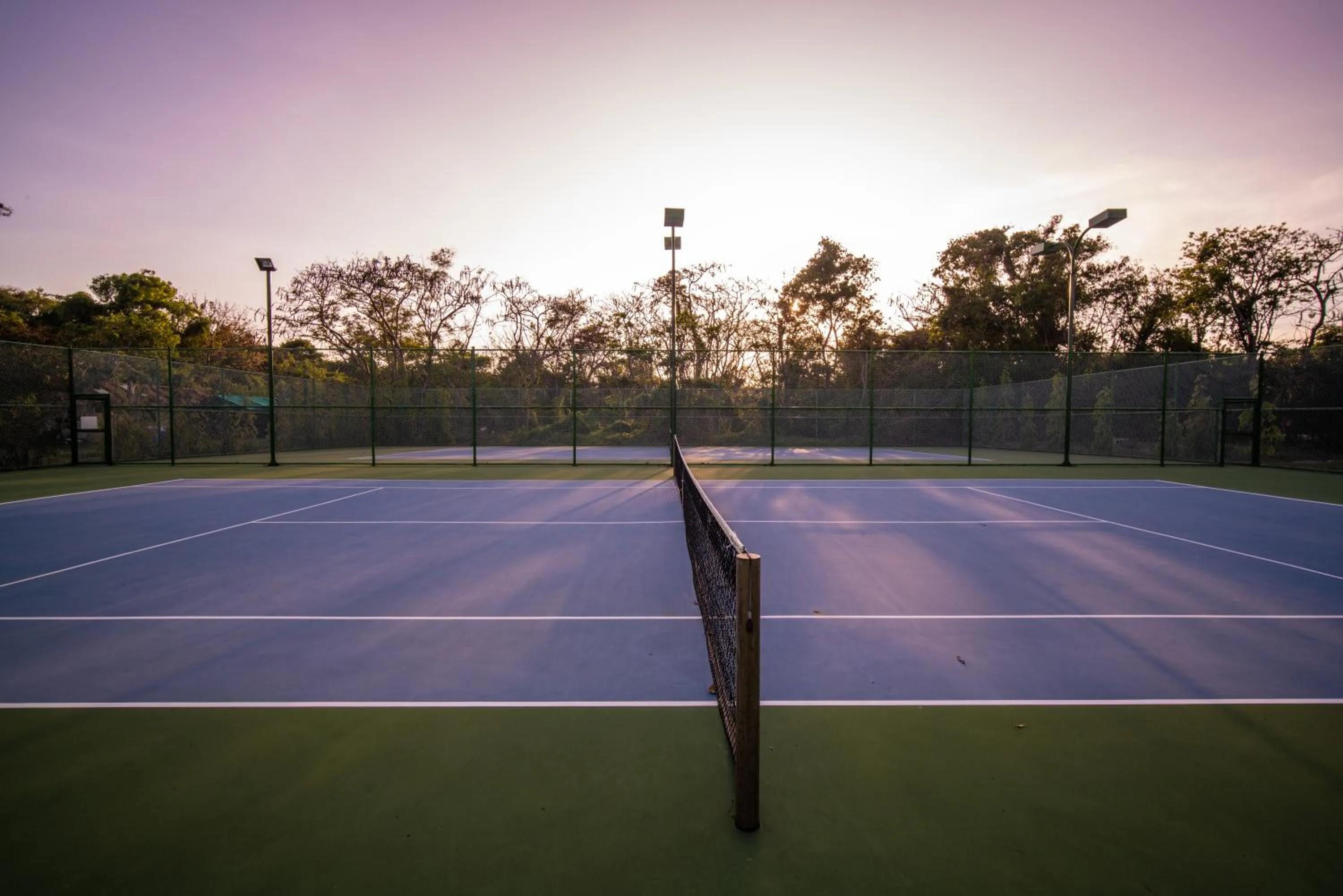Tennis court in Fleur de Lys Resort & Spa Long Hai